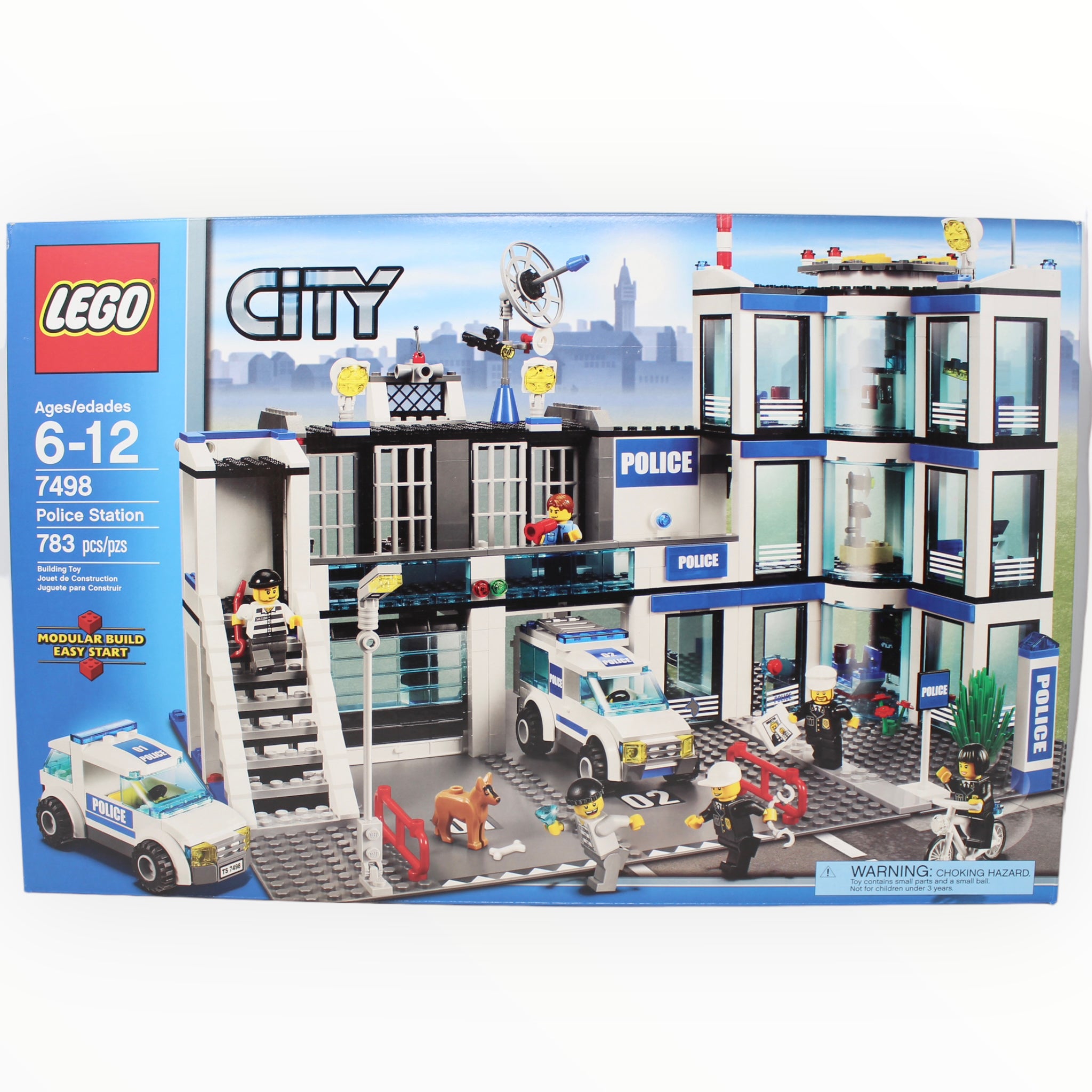 Lego city police station set online 7498