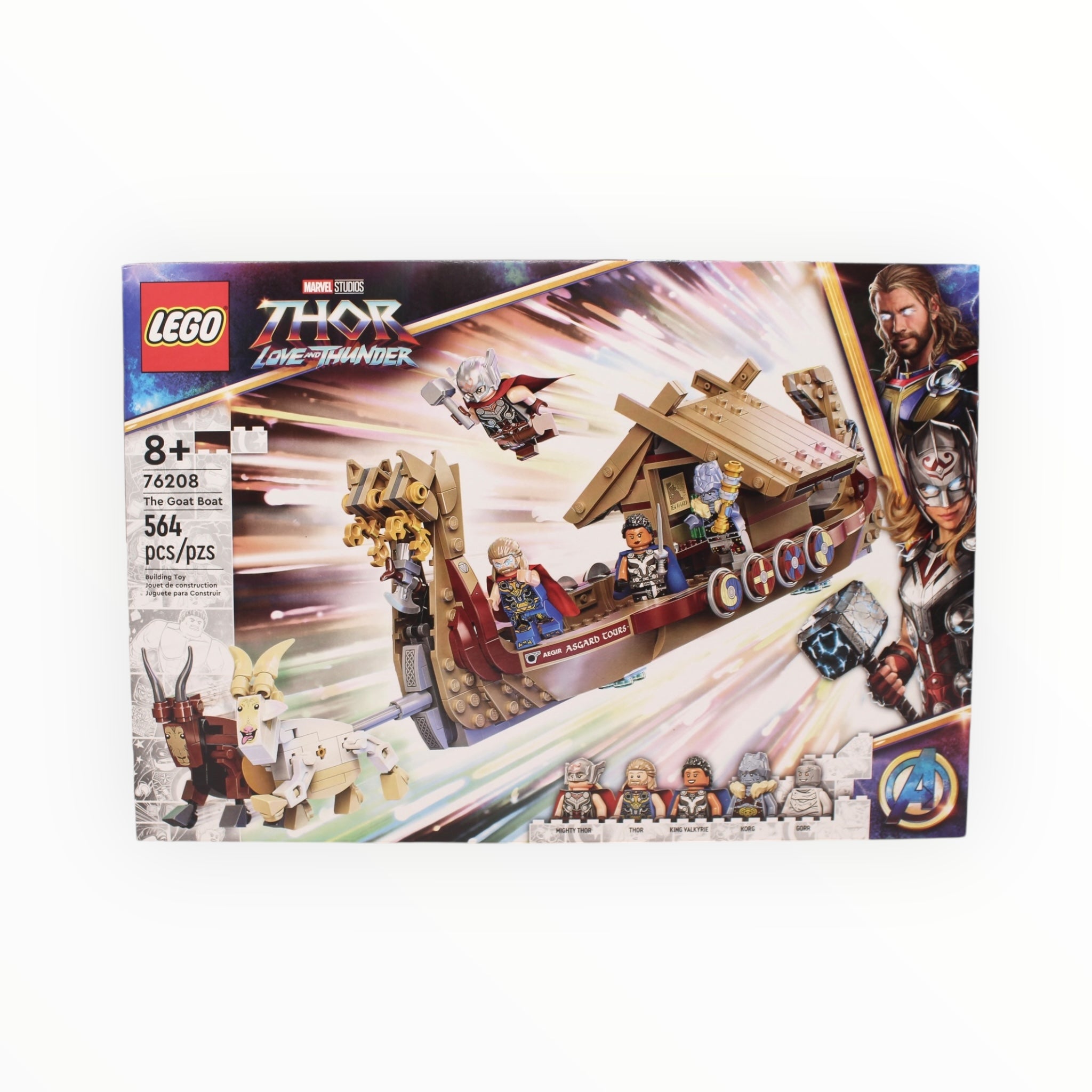 Marvel The Goat Boat 76208 Building Set - hotsell Thor Set with Toy Ship