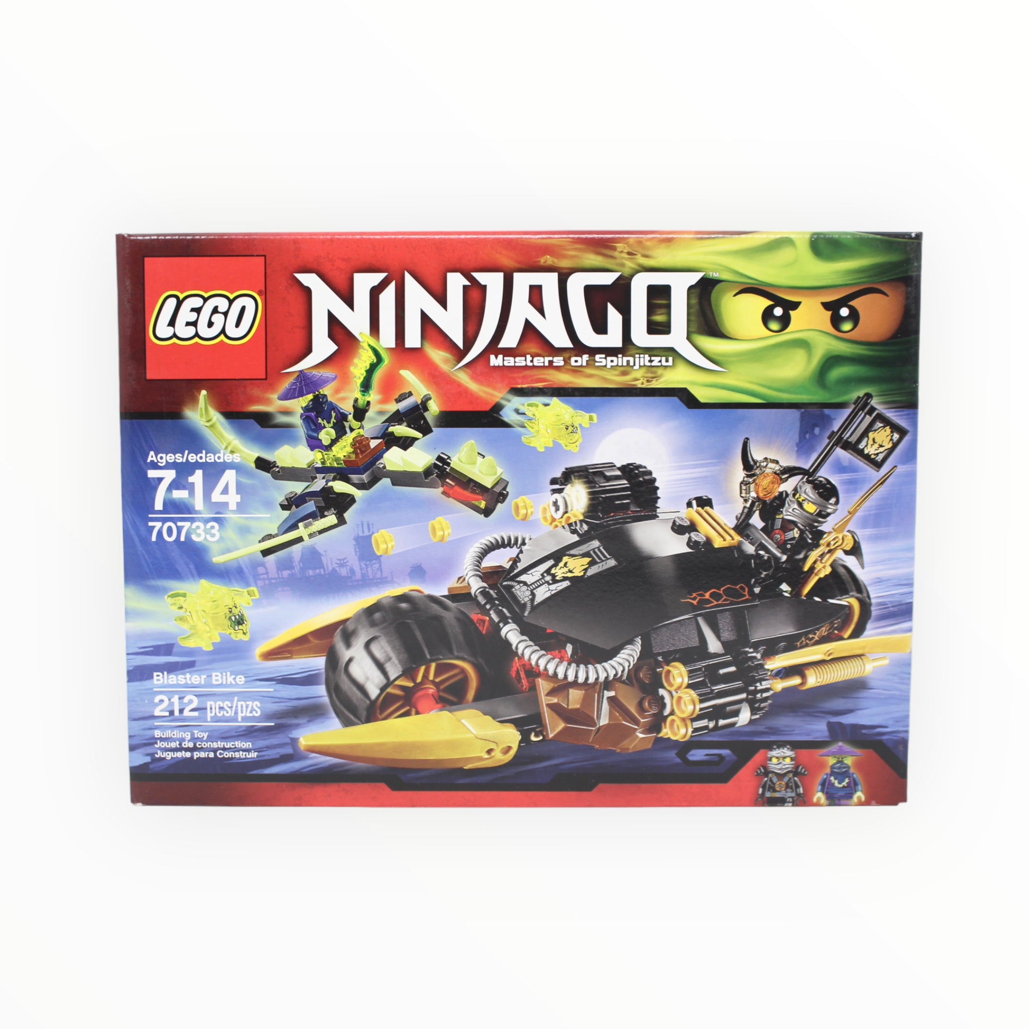 Retired Set 70733 Ninjago Blaster Bike