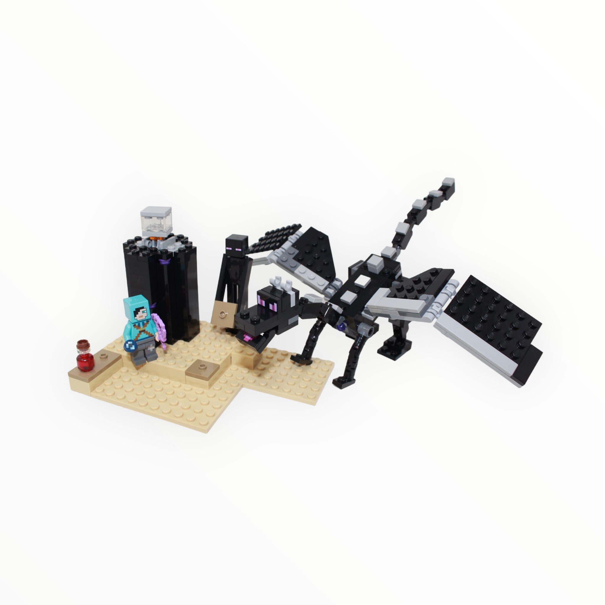 Lego 21151 minecraft the deals end battle