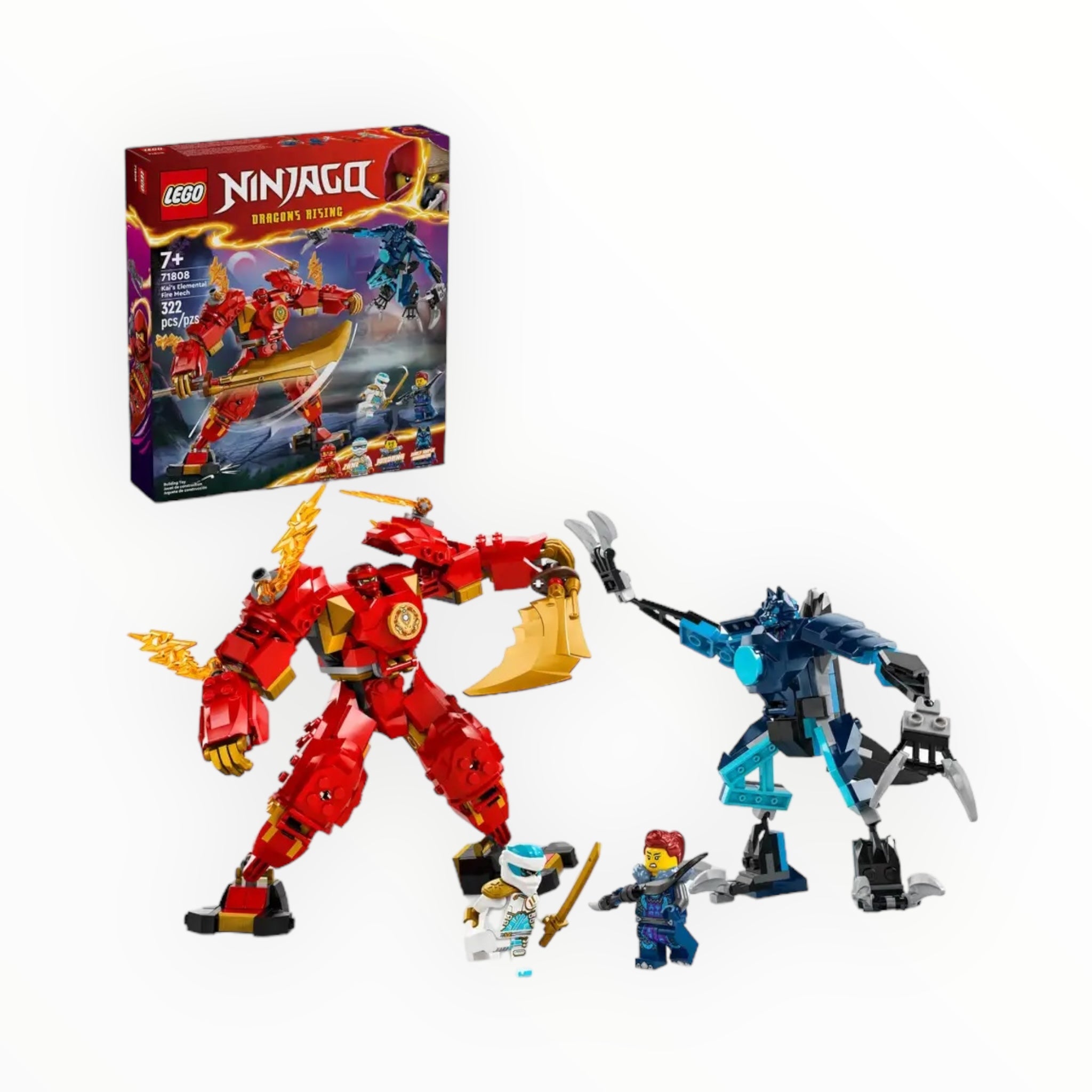 71808 Ninjago Kai s Elemental Fire Mech