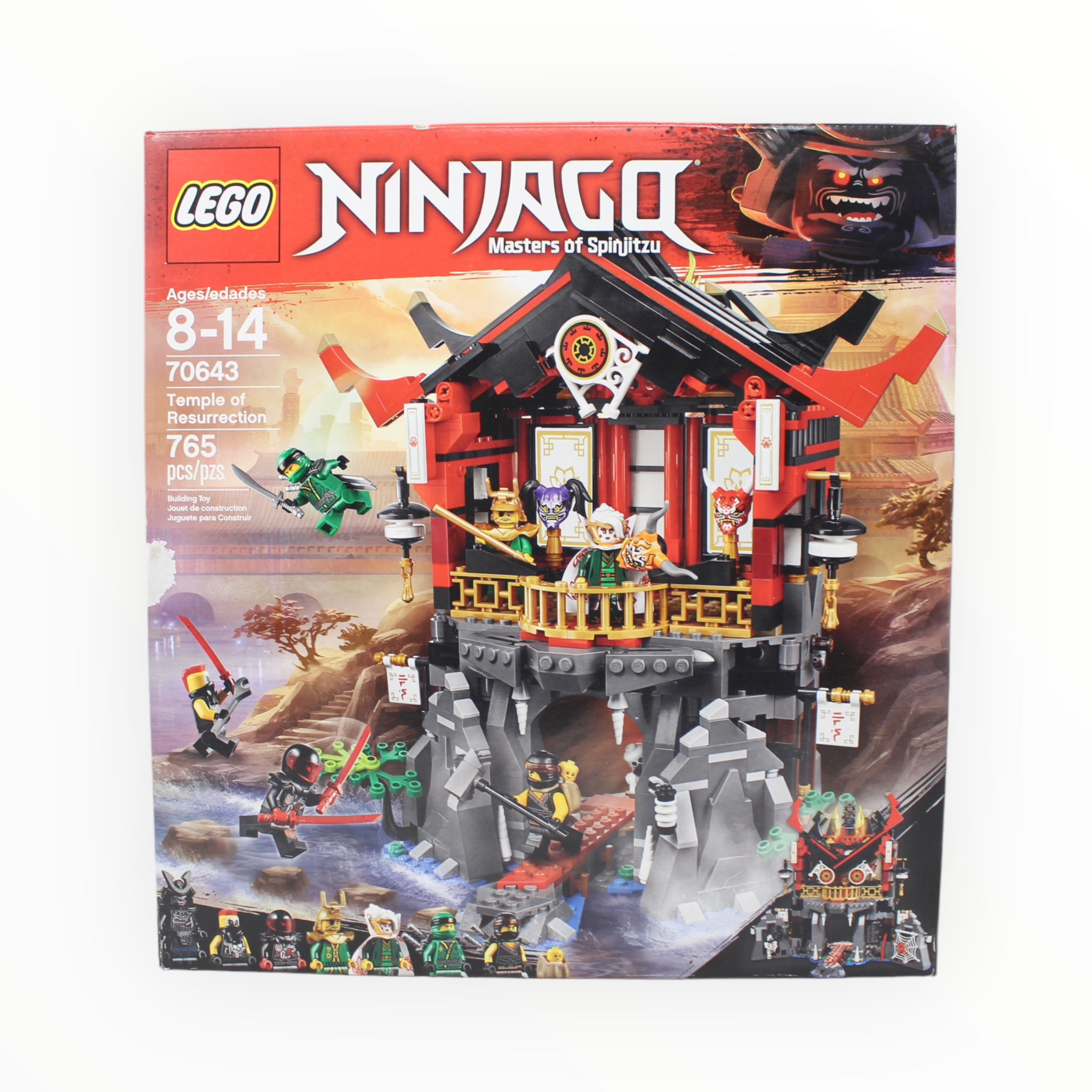 Lego ninjago the temple best sale of resurrection