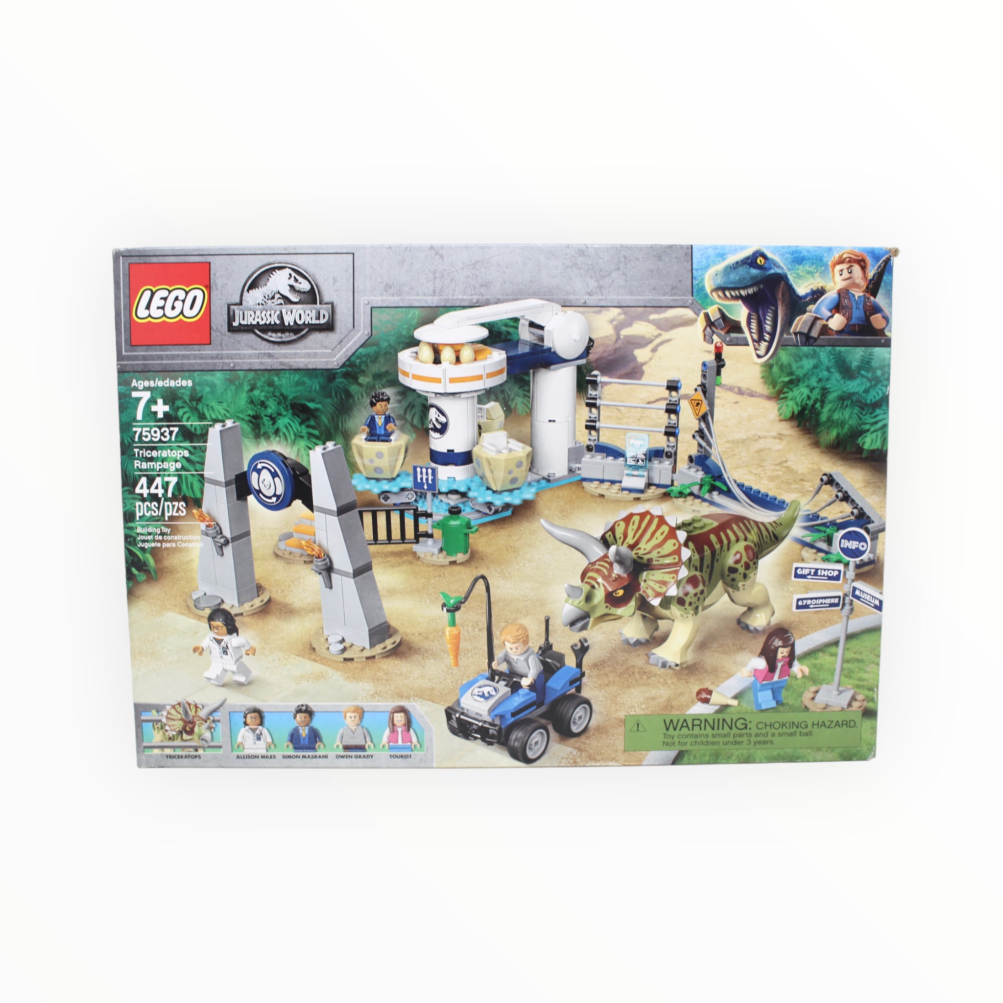 Lego discount triceratops rampage