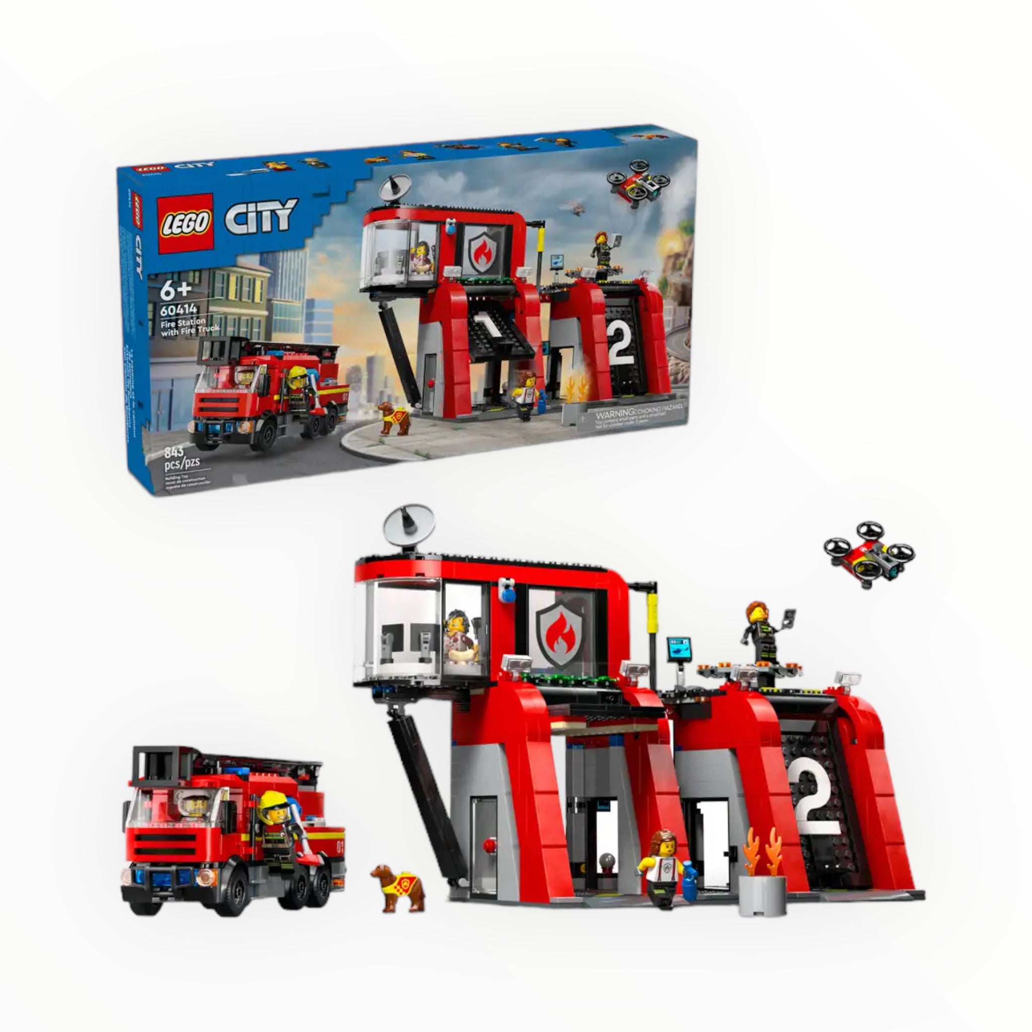 Lego town fire outlet station