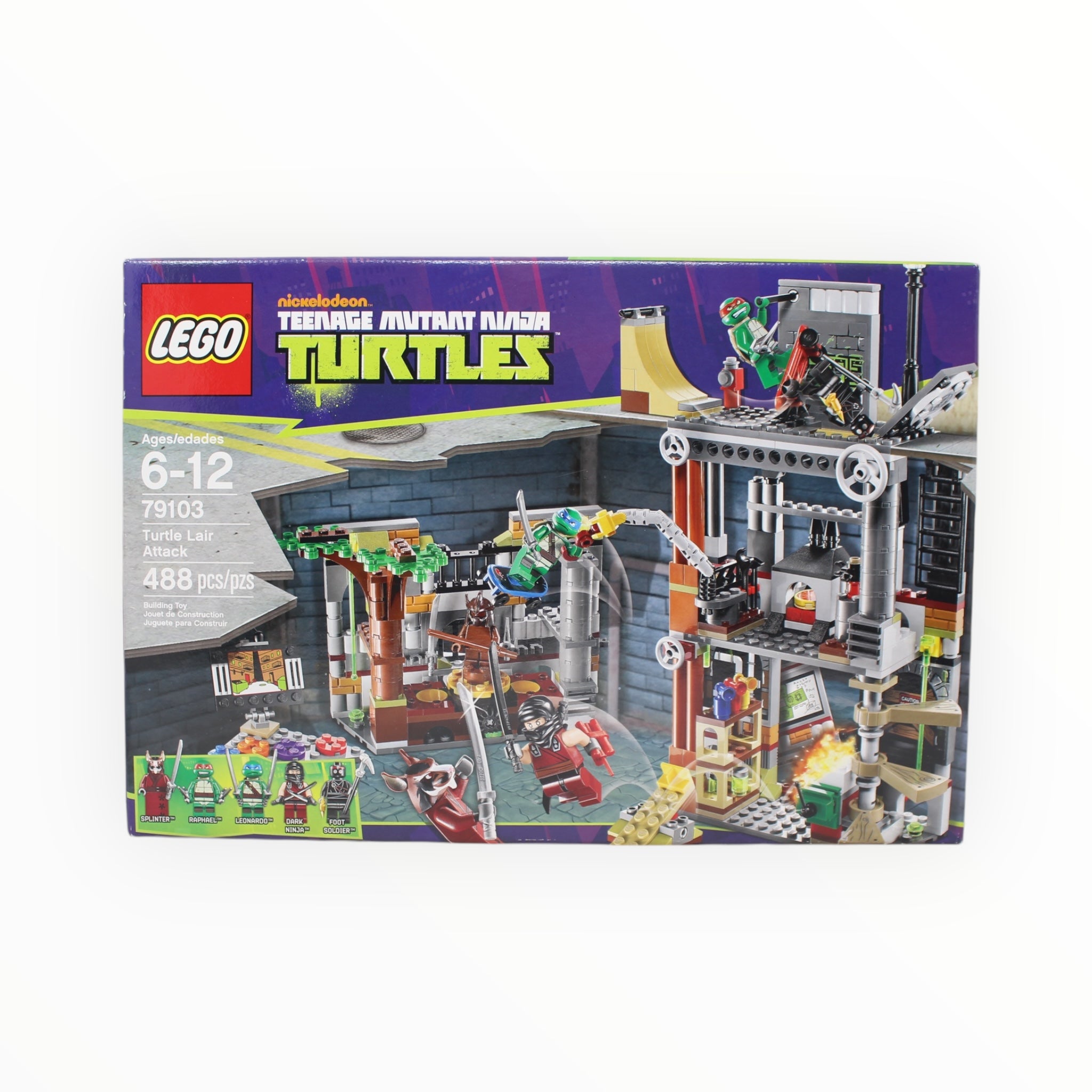 Teenage Mutant Ninja Turtles - Turtle Lair deals Attack 79103