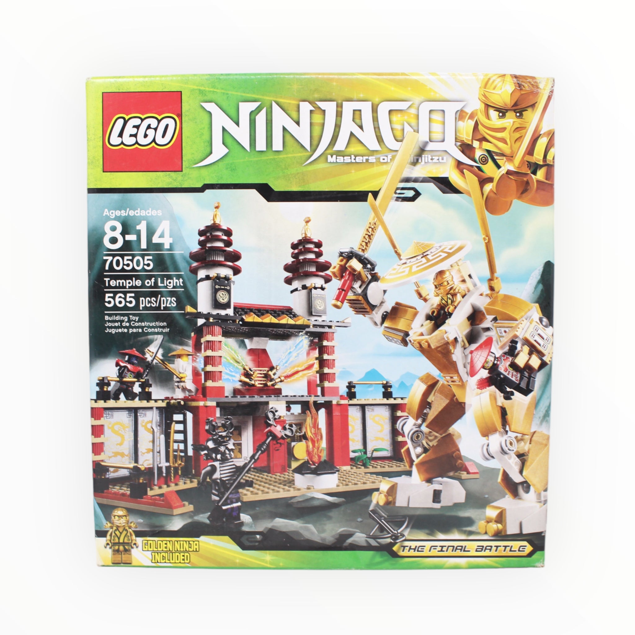 Retired Set 70505 Ninjago Temple of Light