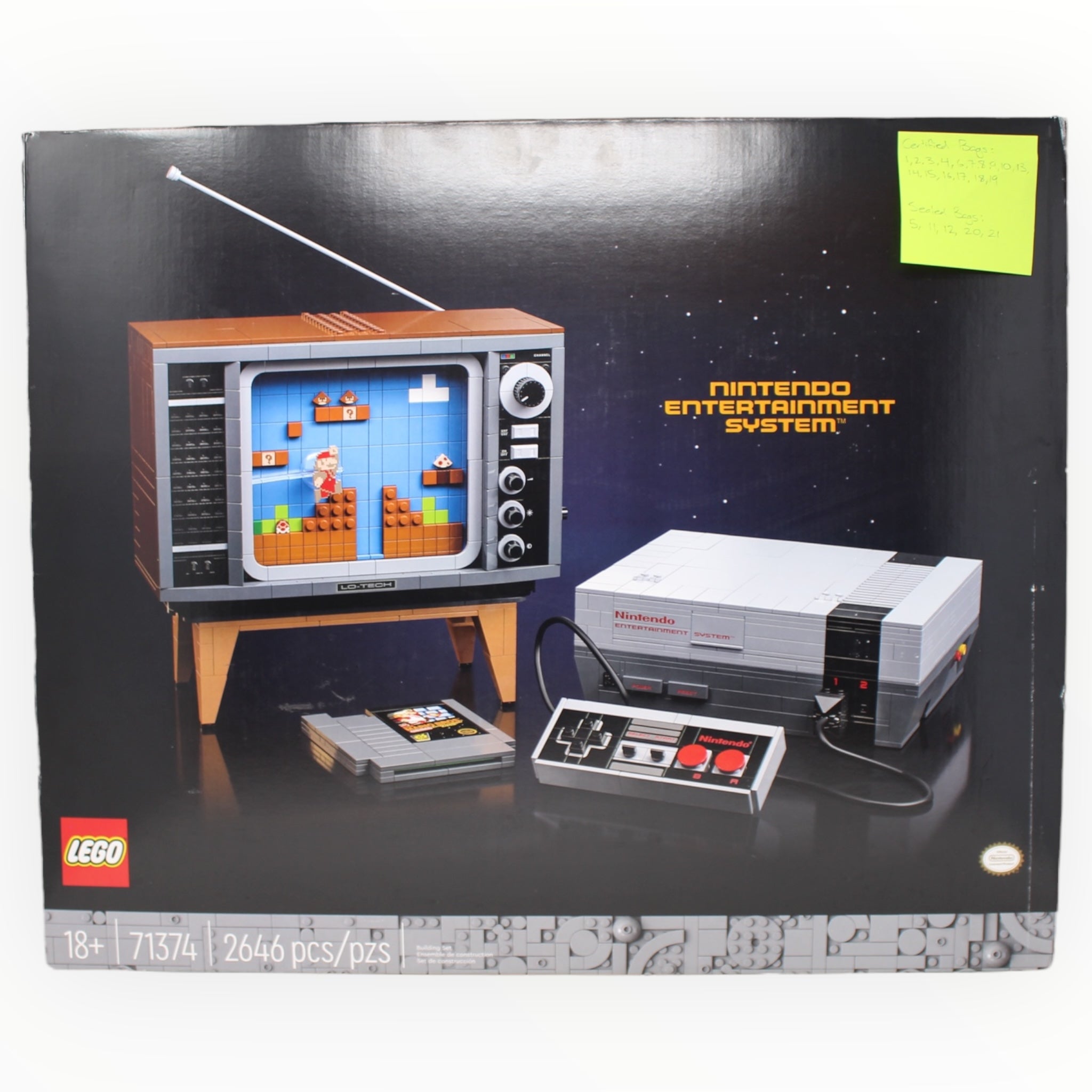 Sealed on sale nes console