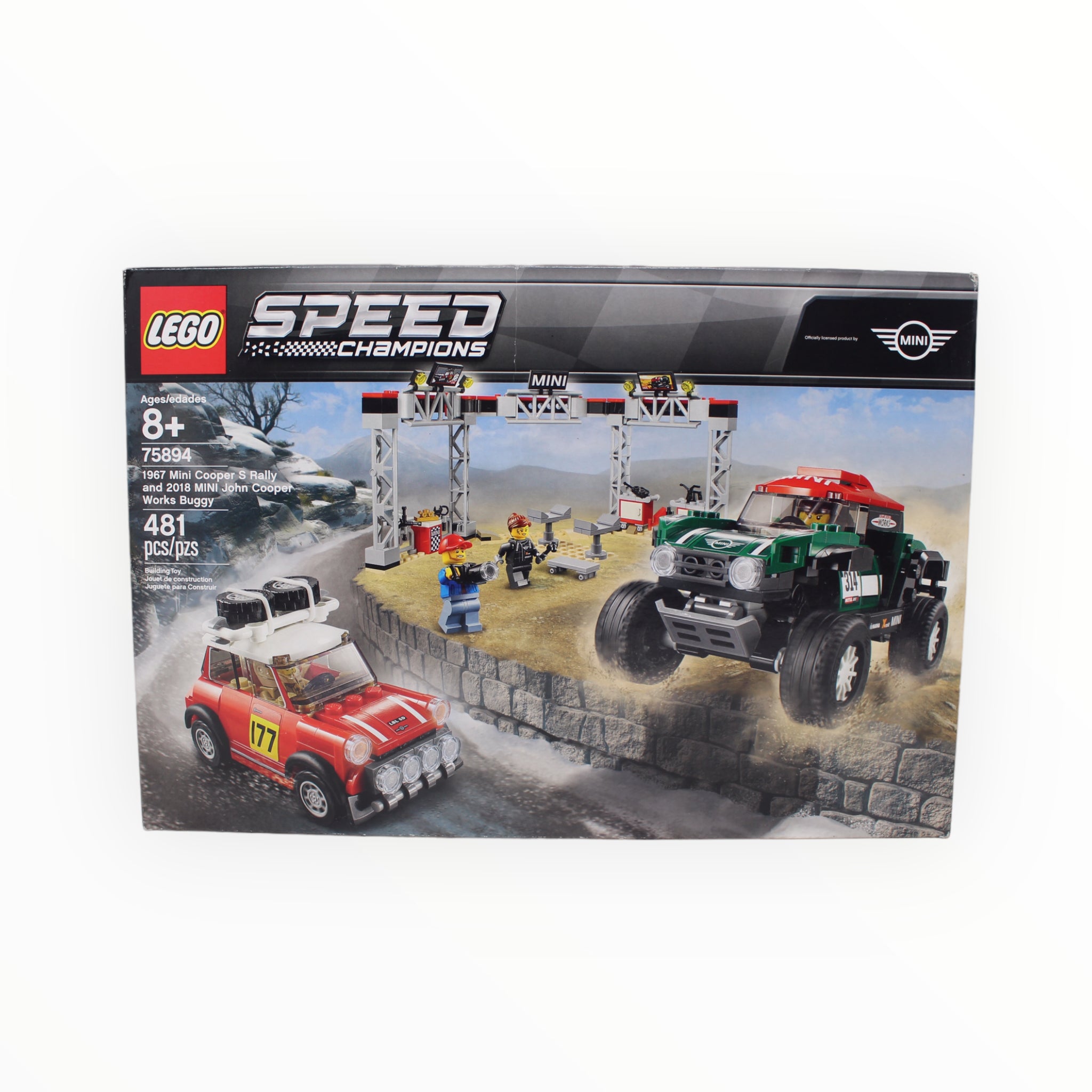 Lego speed champions 1967 hot sale mini cooper s rally