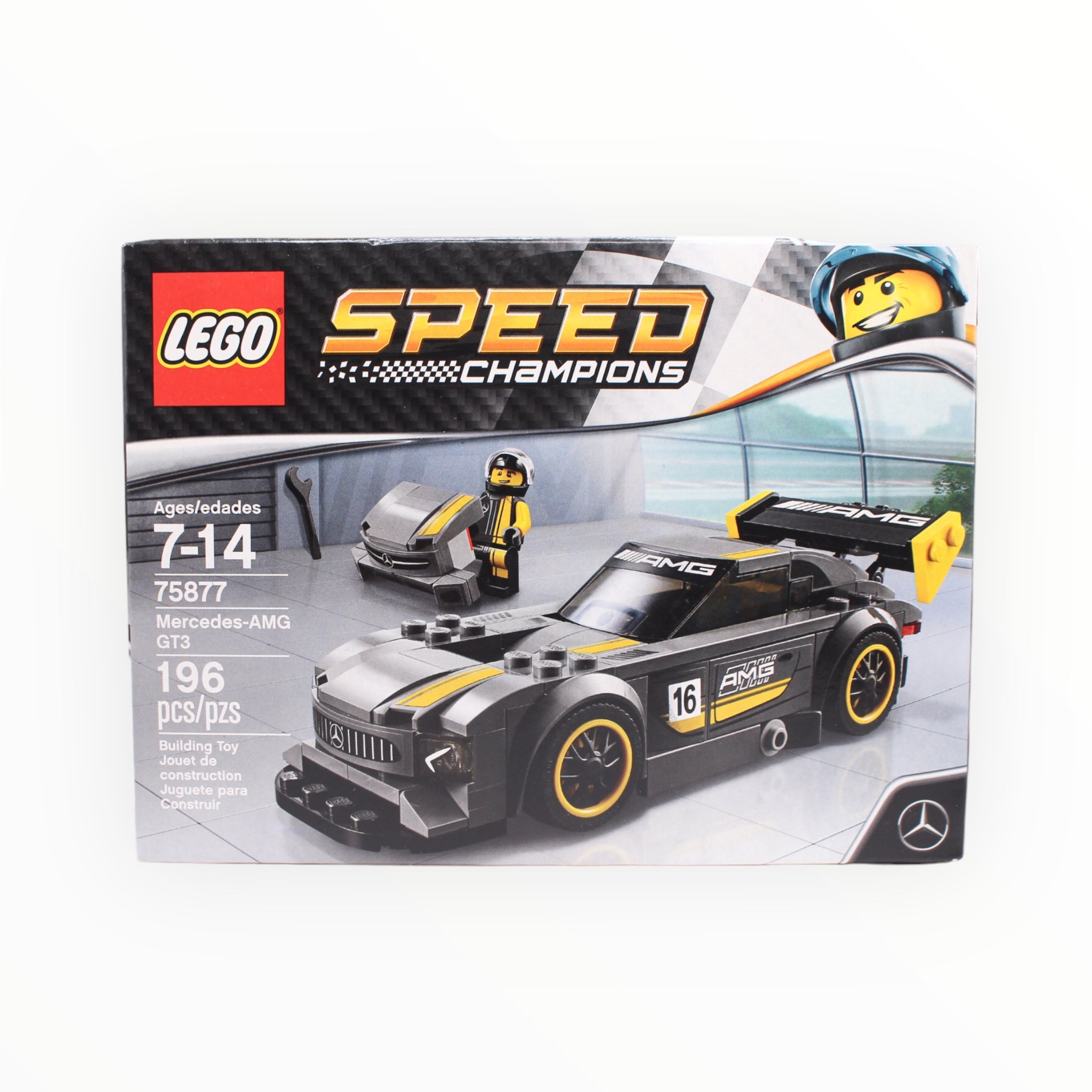 Retired Set 75877 Speed Champions Mercedes AMG GT3