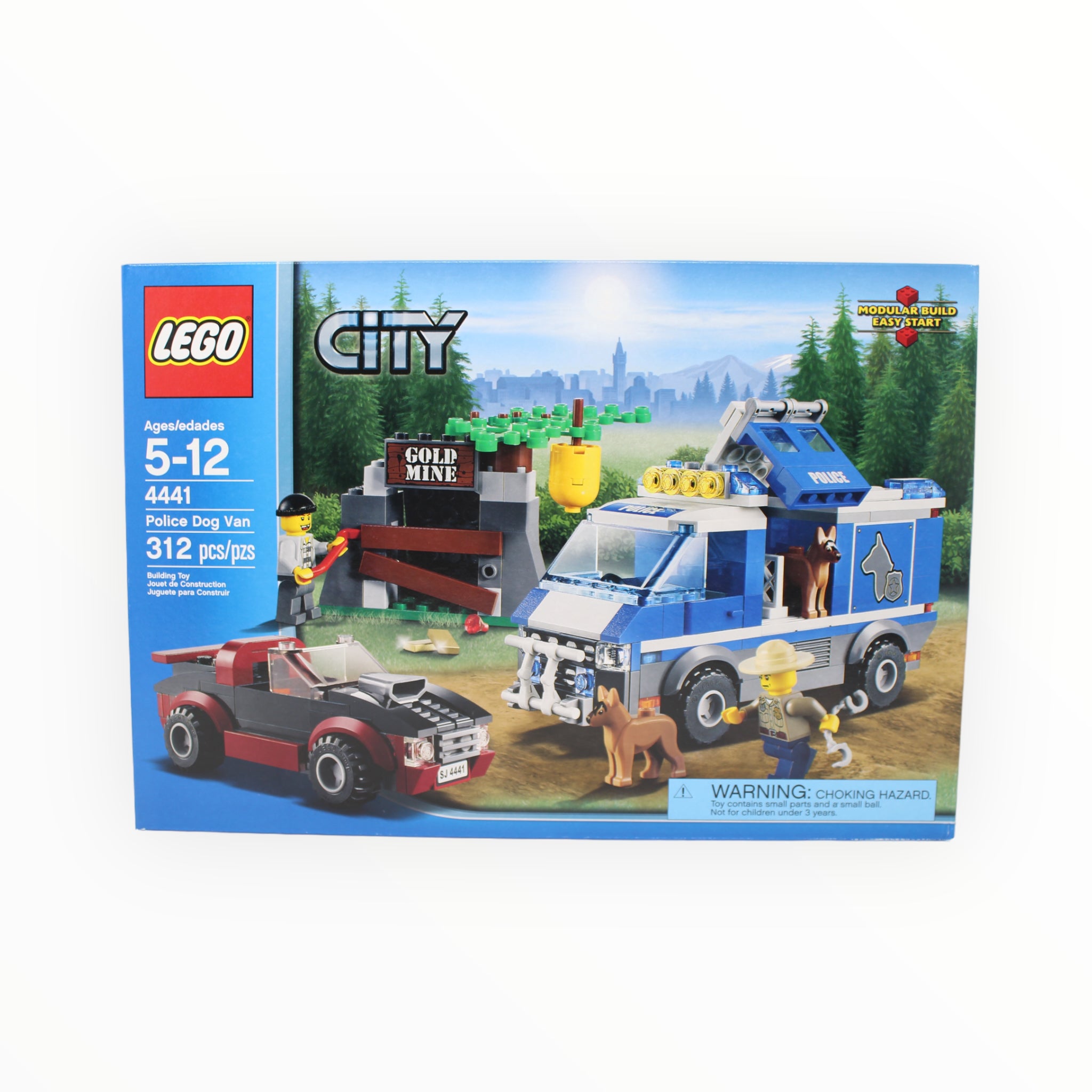 Retired Set 4441 City Police Dog Van