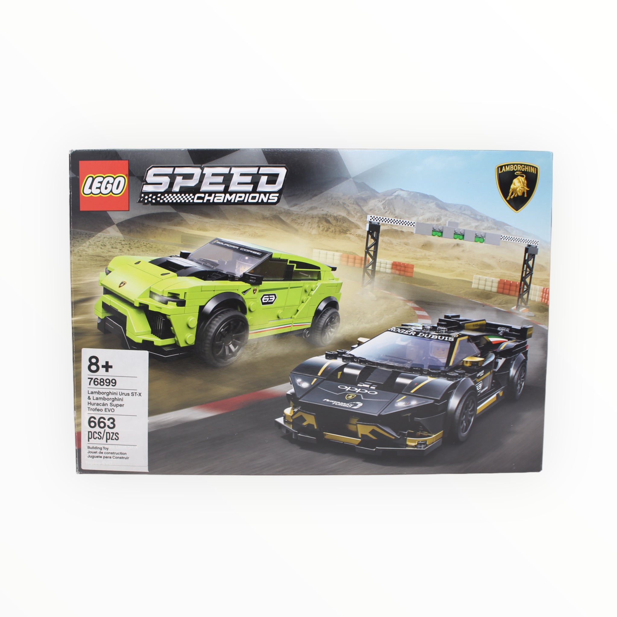 Certified Used Set 76899 Speed Champions Lamborghini Urus ST X Lamborghini Hurac n Super Trofeo EVO