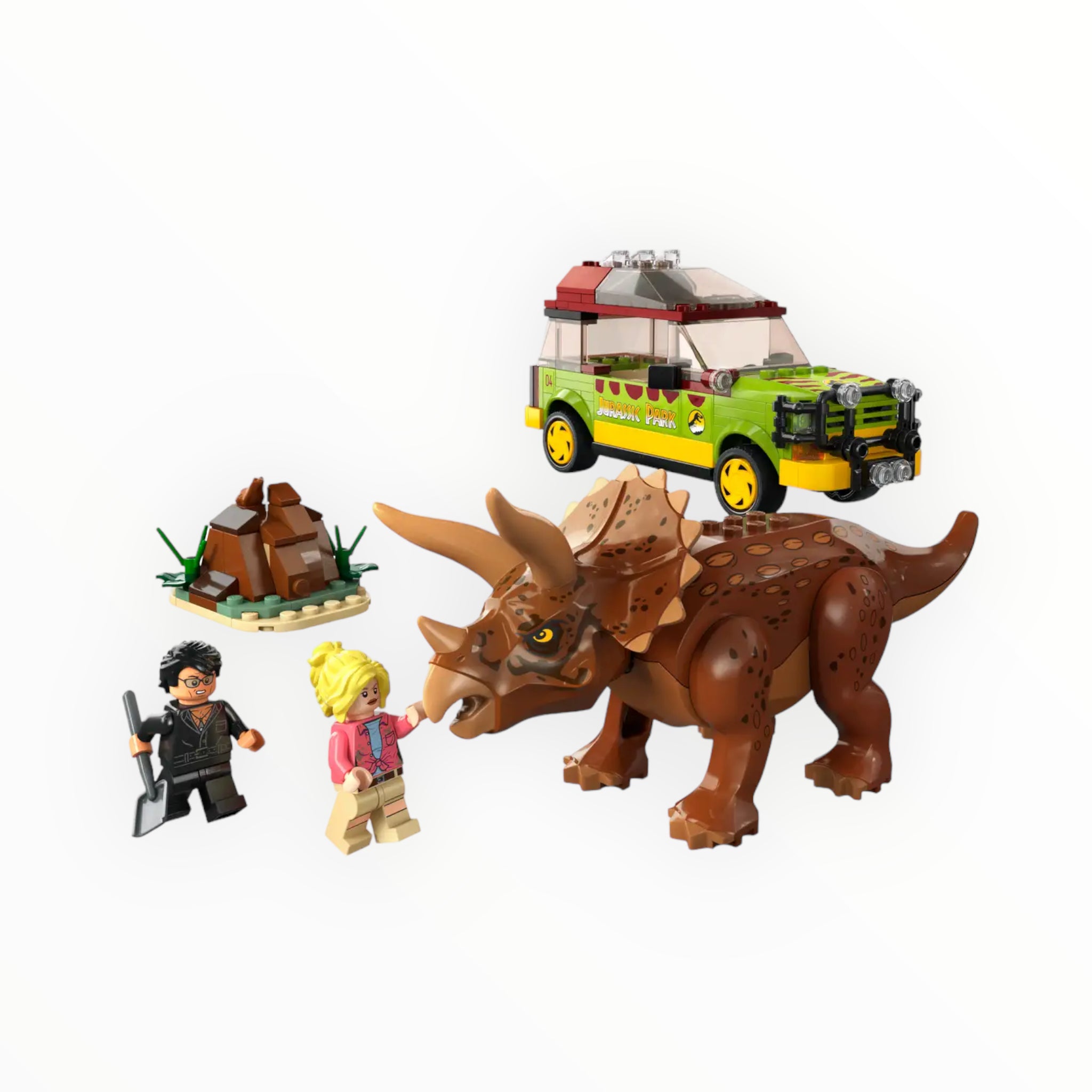 Lego jurassic sale park triceratops