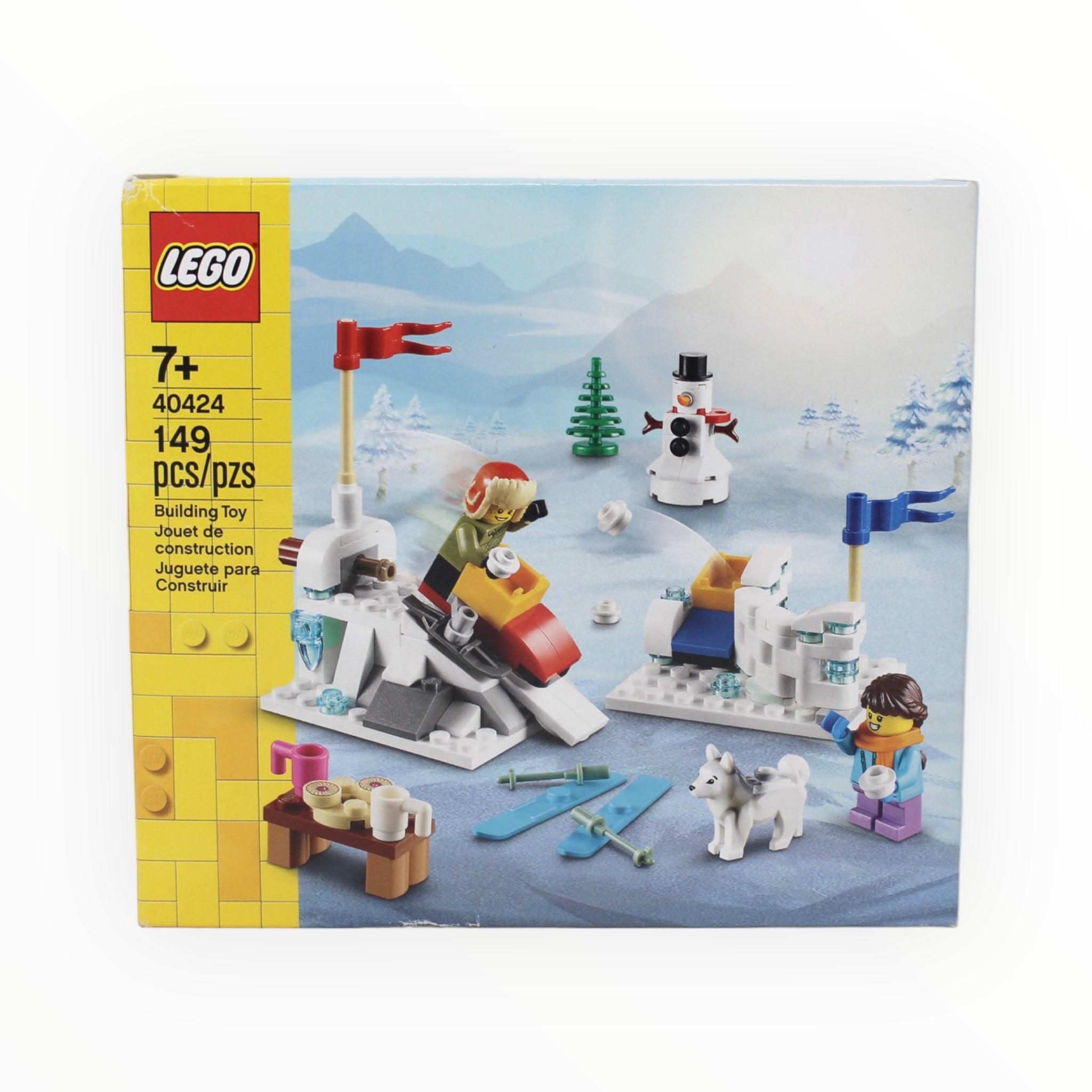 Lego winter best sale snowball fight