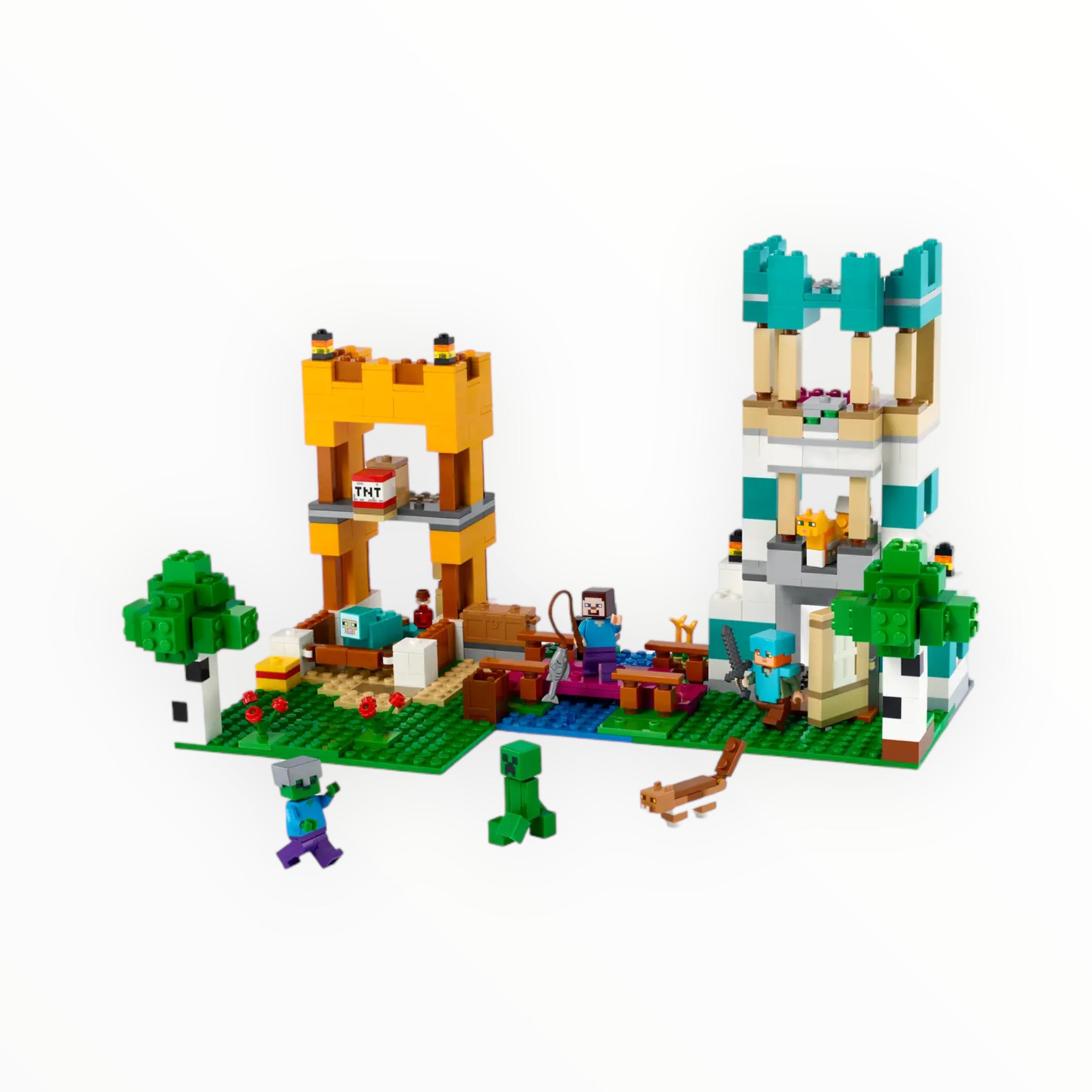 Lego minecraft the crafting hot sale box