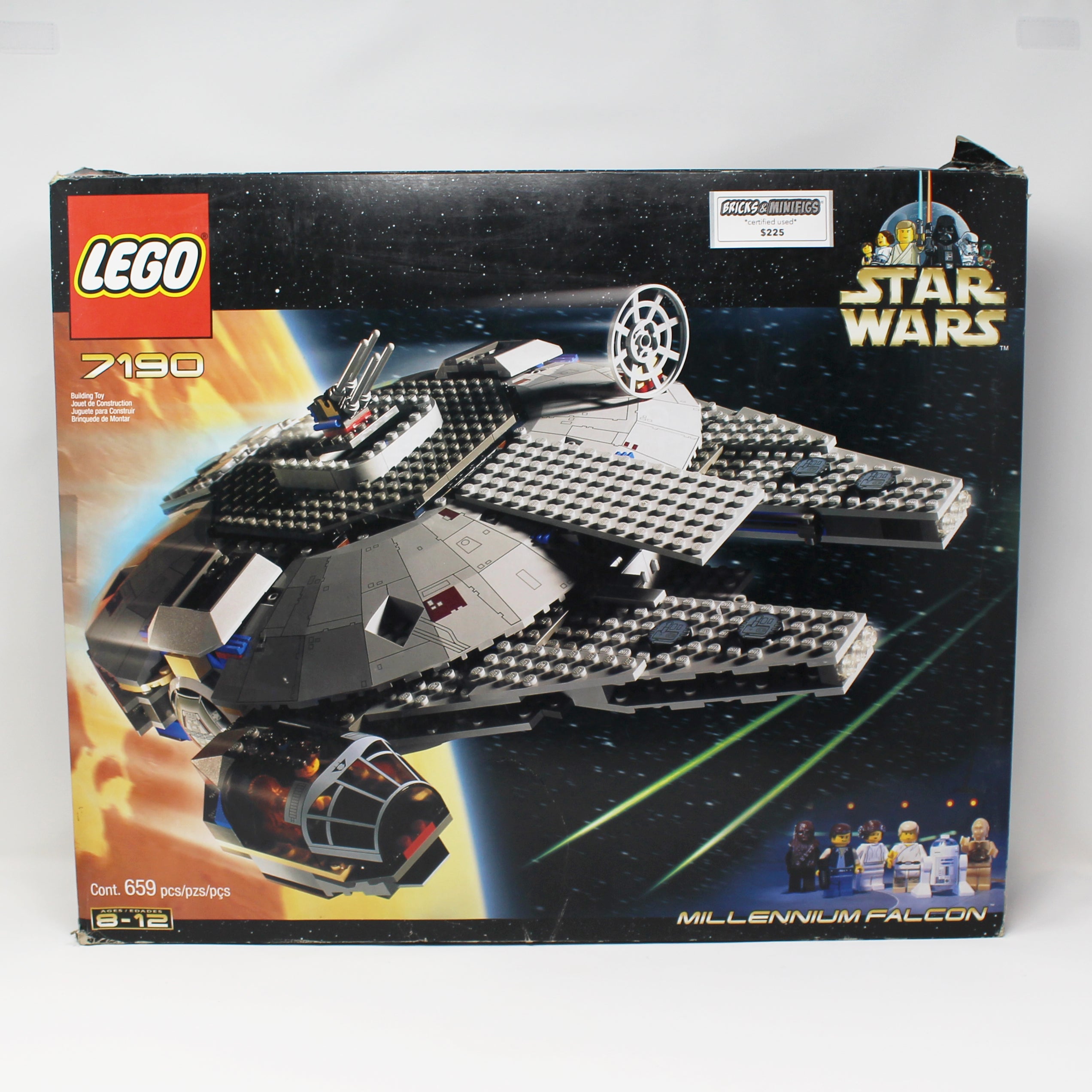 Used lego 2024 millennium falcon