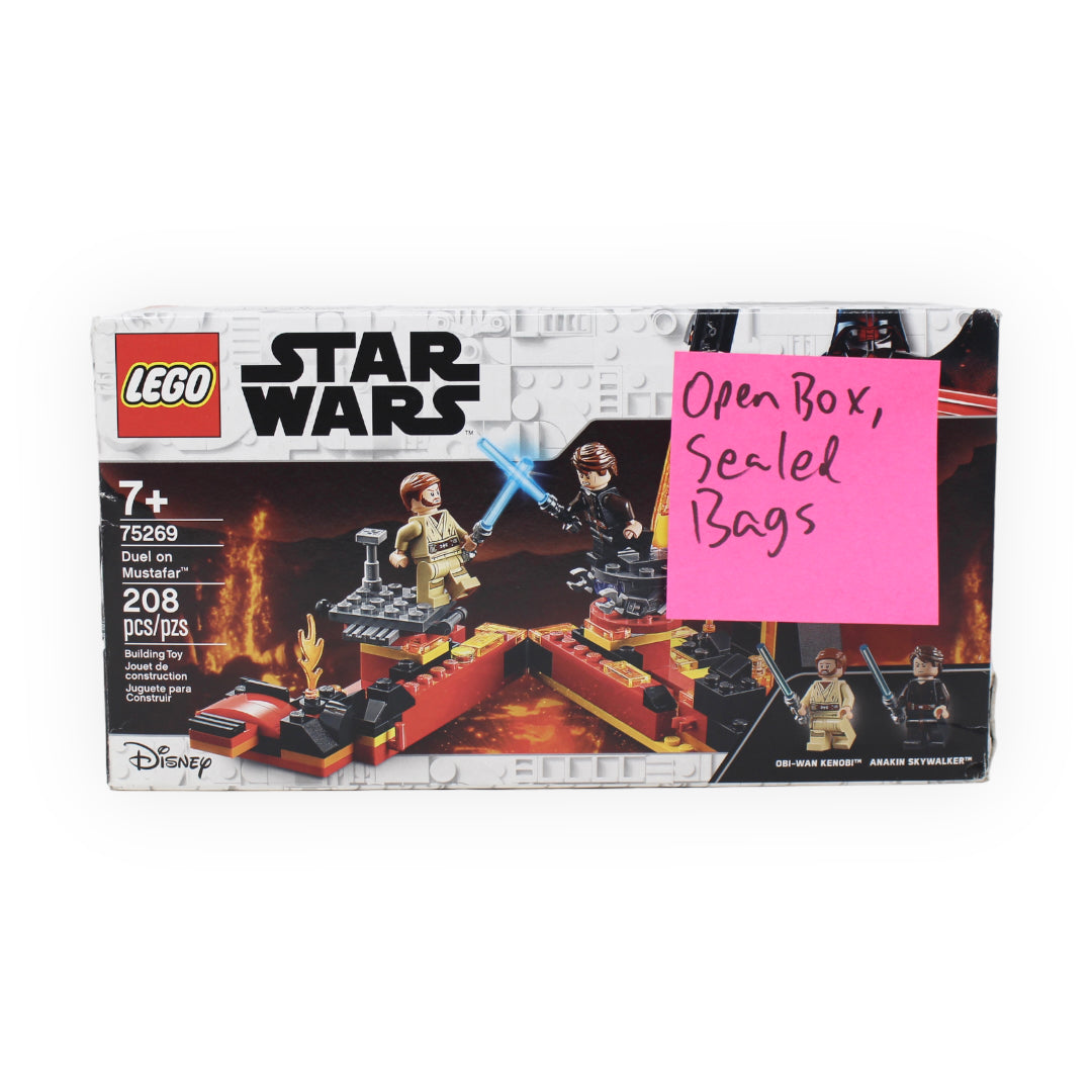 LEGO buy Star Wars 75269 Duel on Mustafar NEW Obi-Wan Kenobi Anakin Skywalker