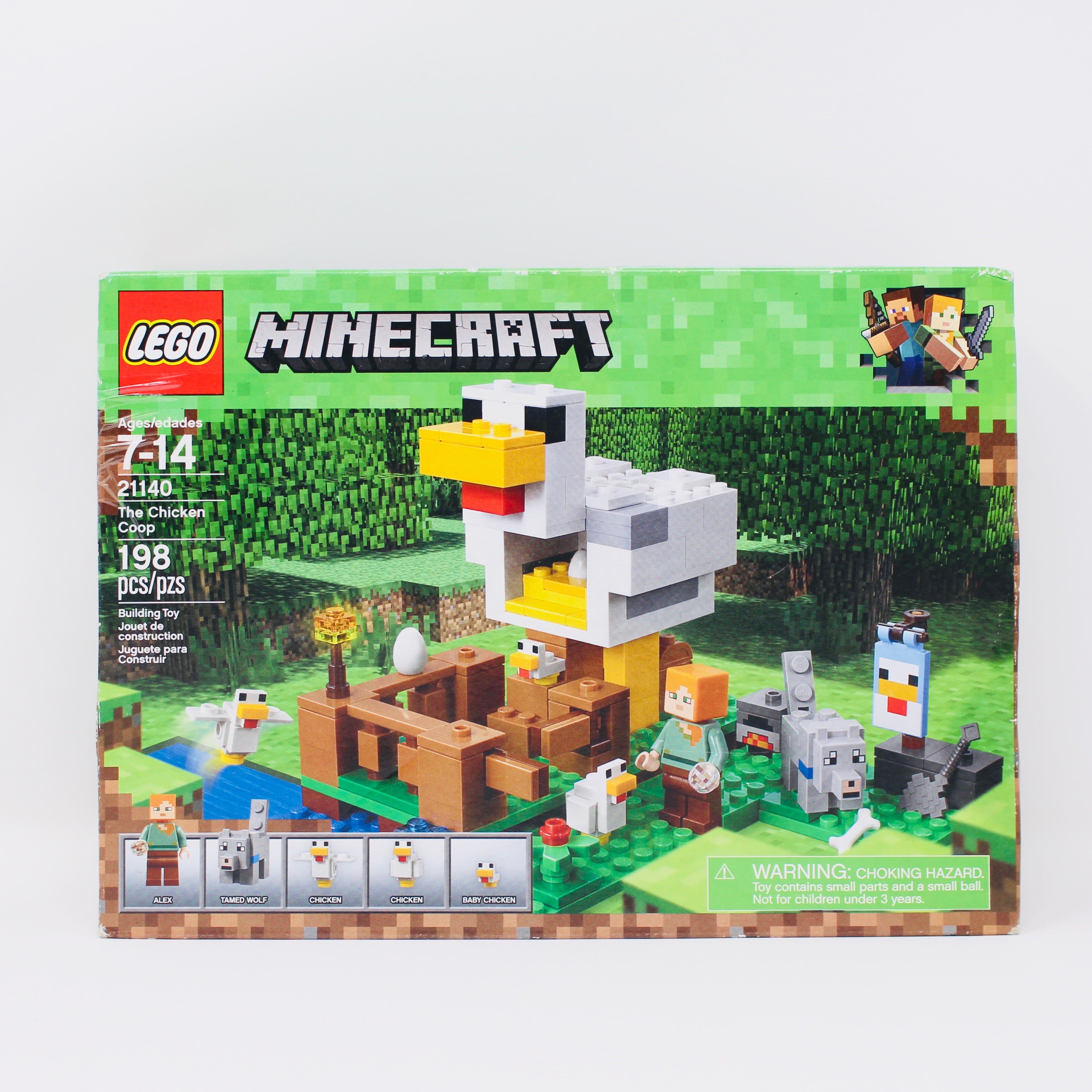 Minecraft lego best sale chicken coop