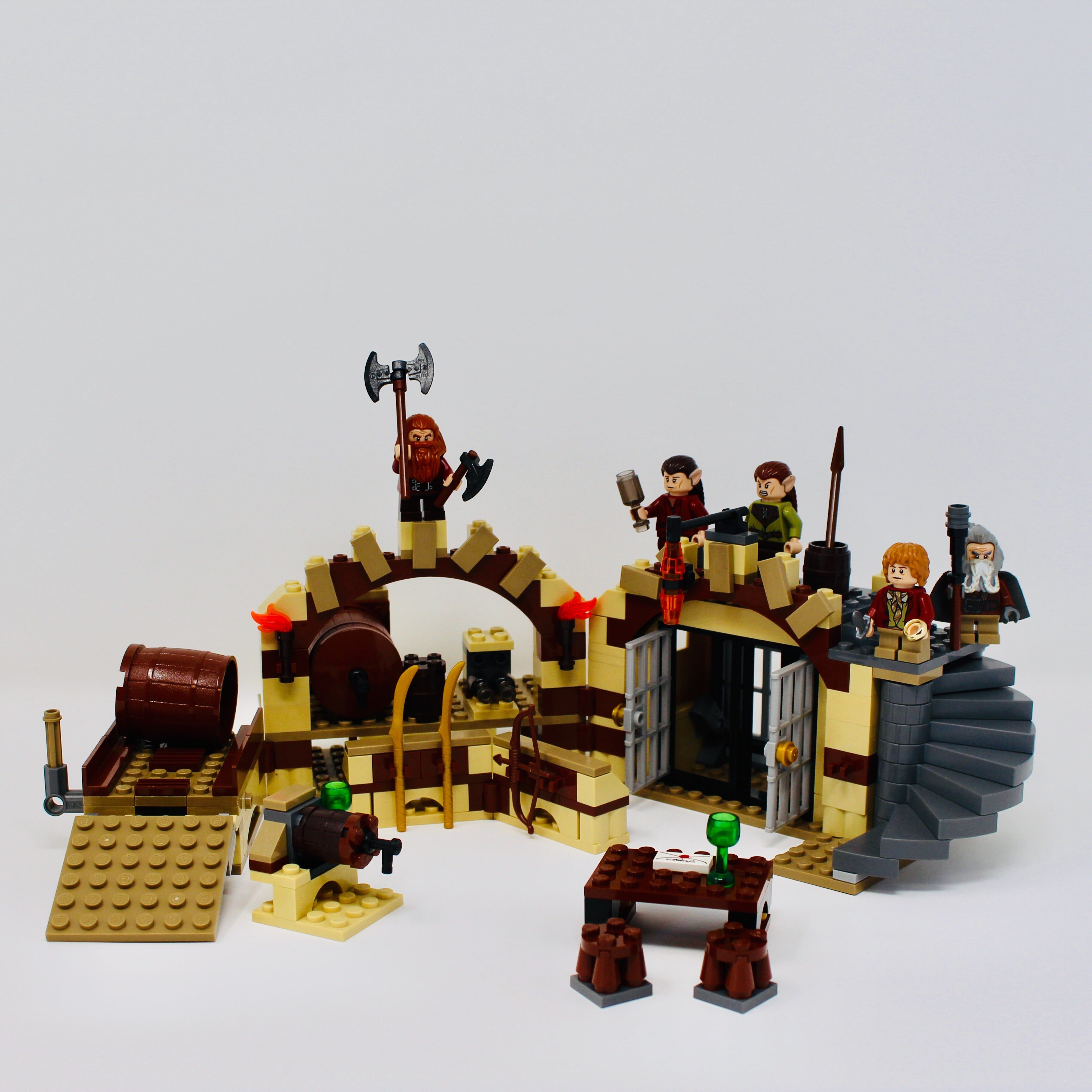 Used Set 79004 The Hobbit Barrel Escape