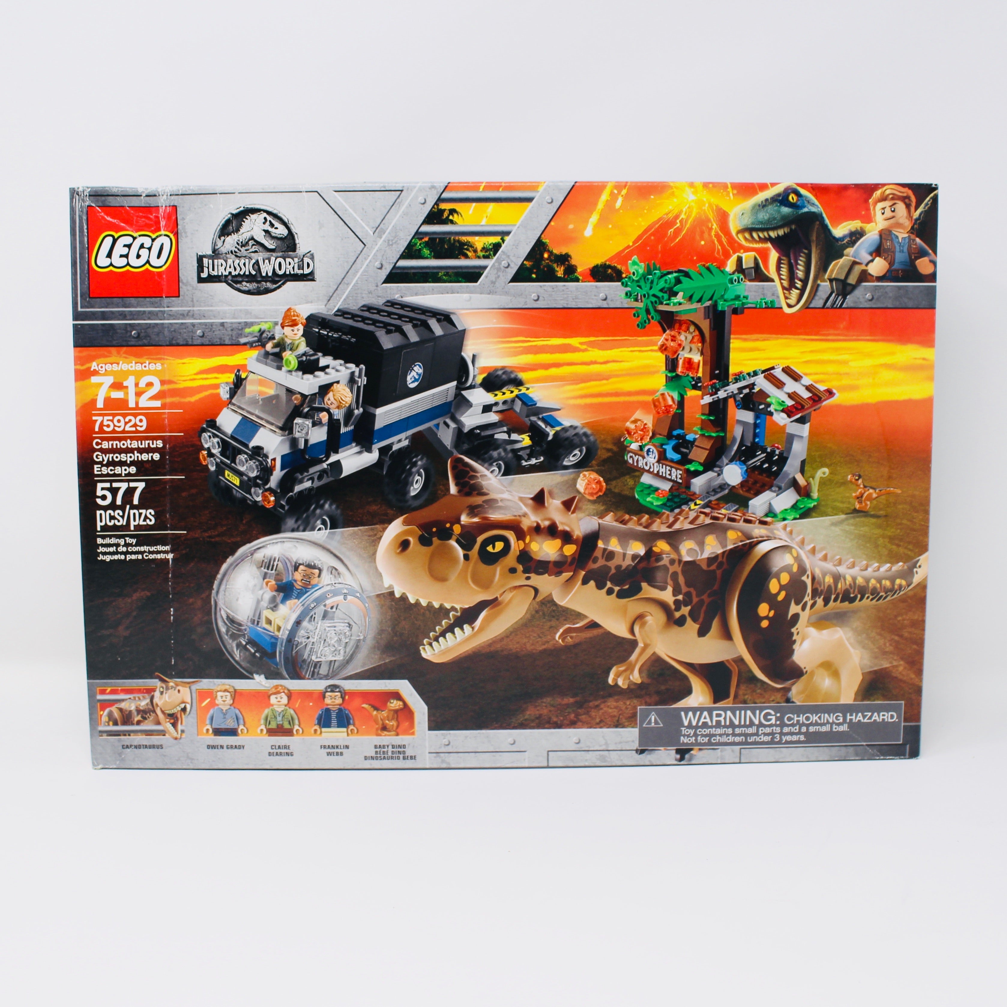 Lego carnotaurus clearance gyrosphere escape