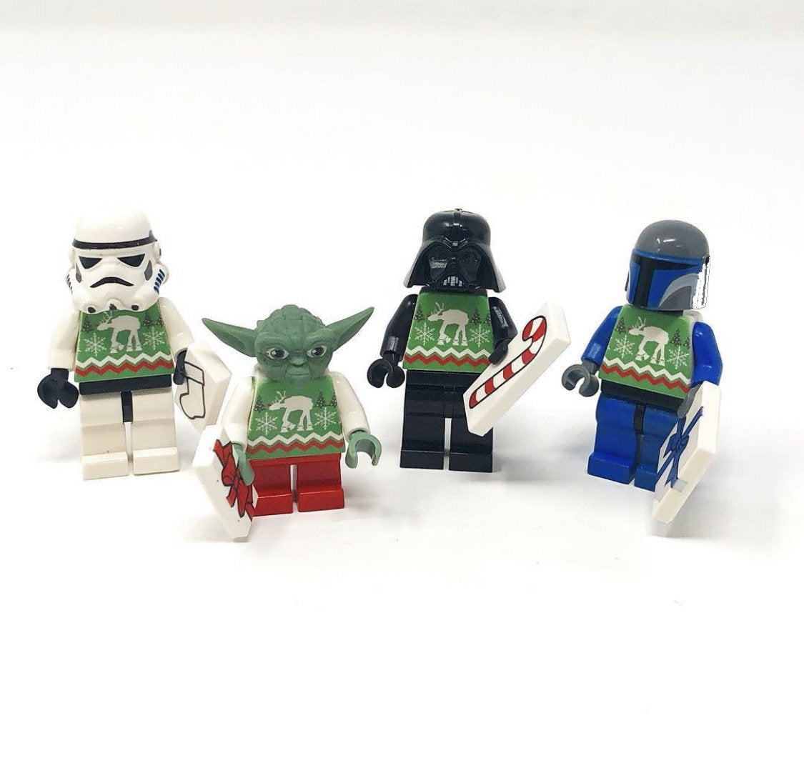 Star Wars Inspired Ugly Sweater Minifigure