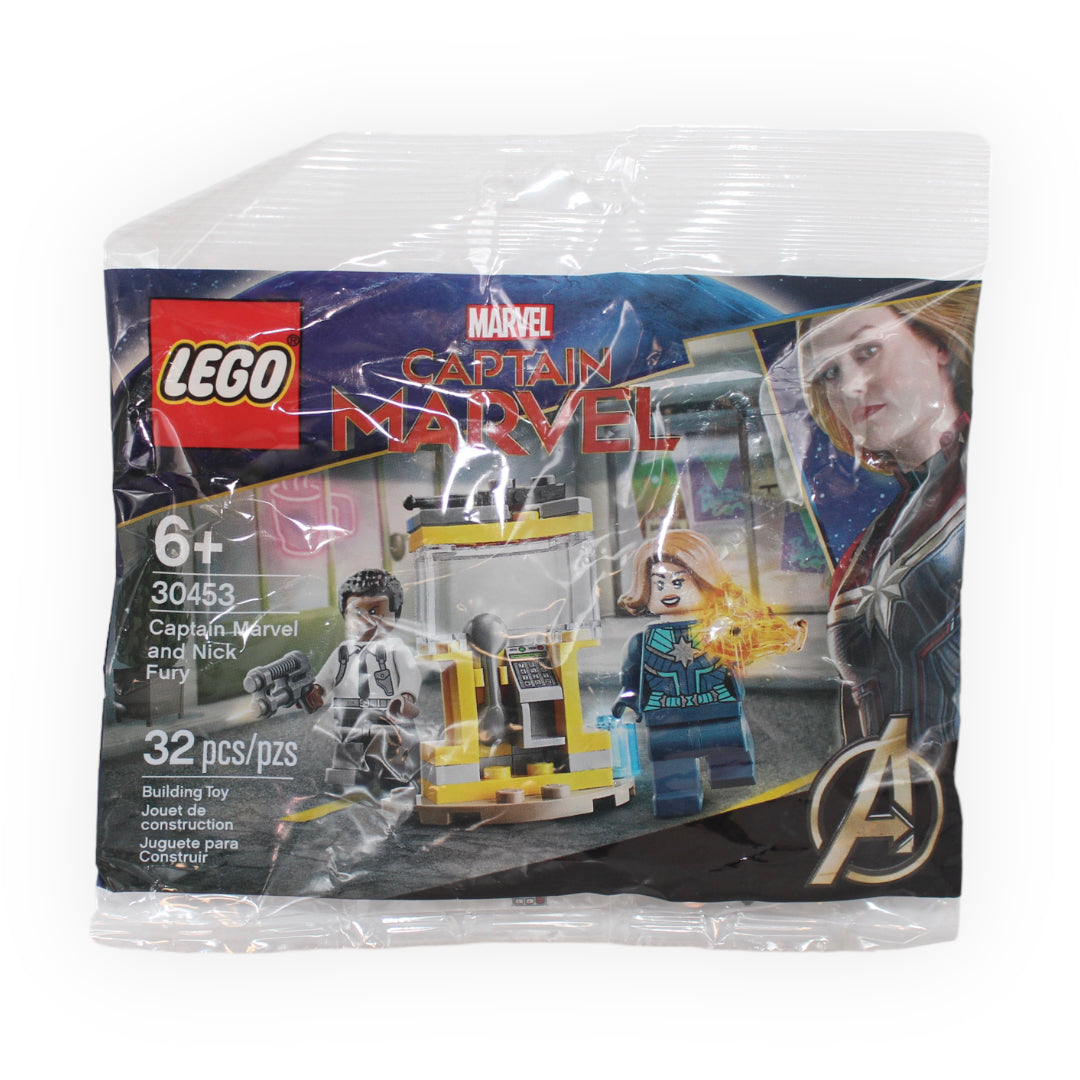 Polybag 30453 Captain Marvel and Nick Fury