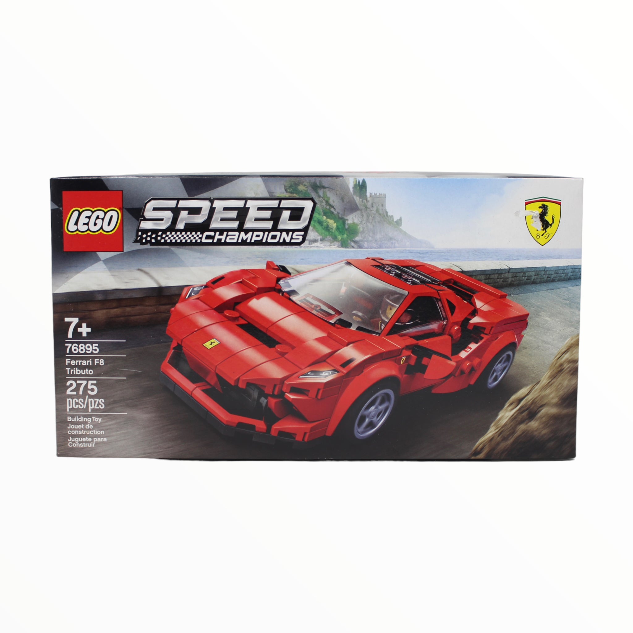 Retired Set 76895 Speed Champions Ferrari F8 Tributo