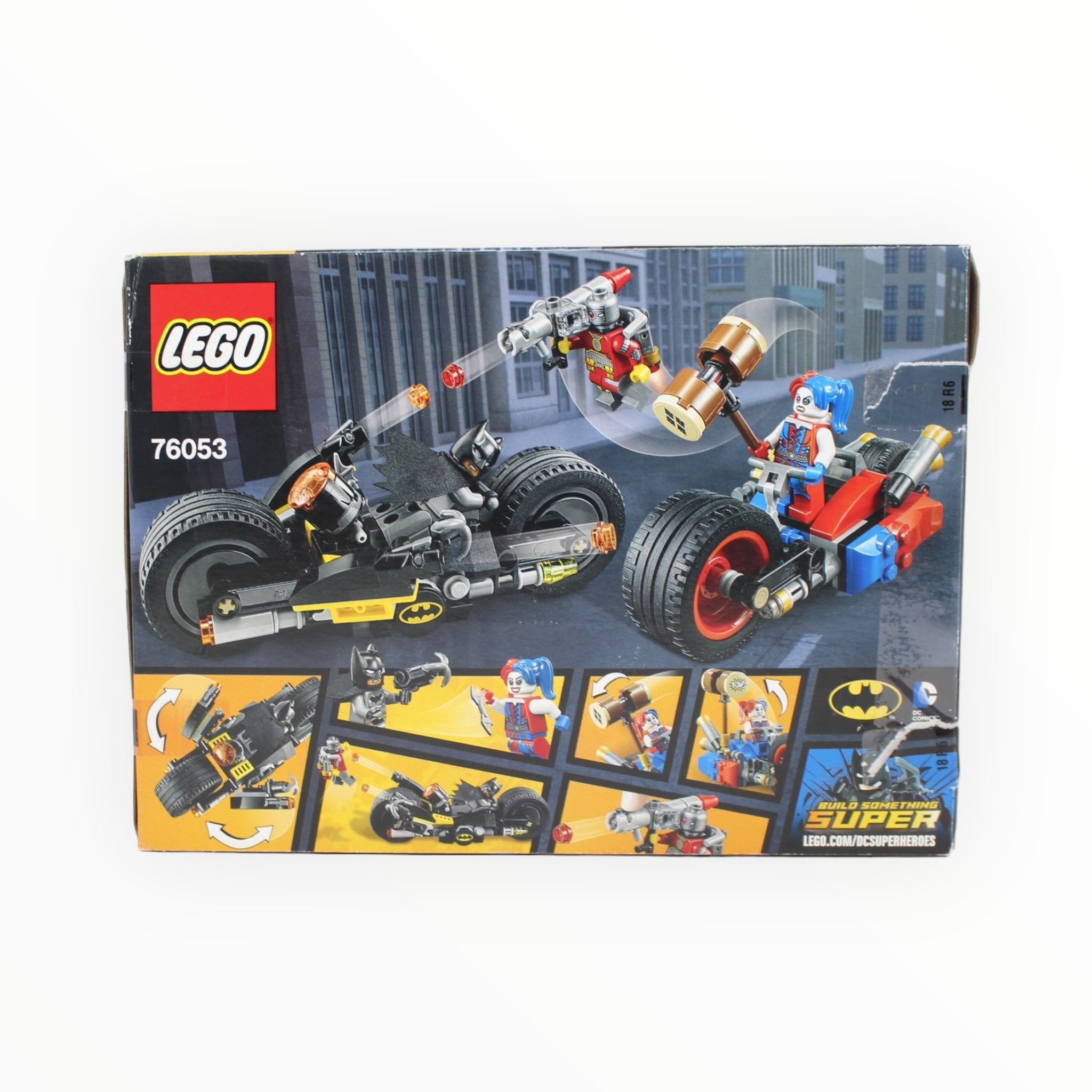 Certified Used Set 76053 DC Super Heroes Batman: Gotham City Cycle Chase