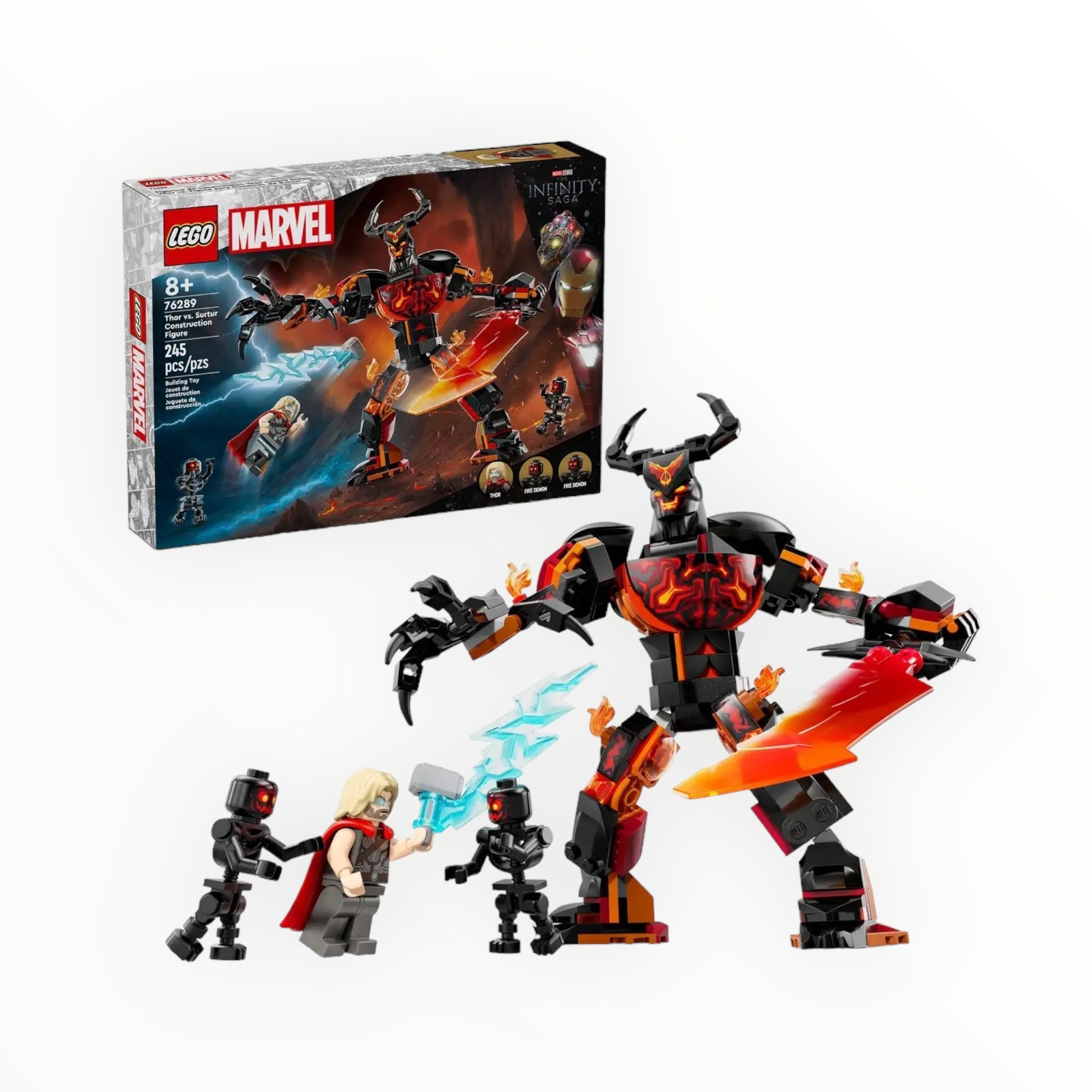 76289 Infinity Saga Thor vs. Surtur Construction Figure