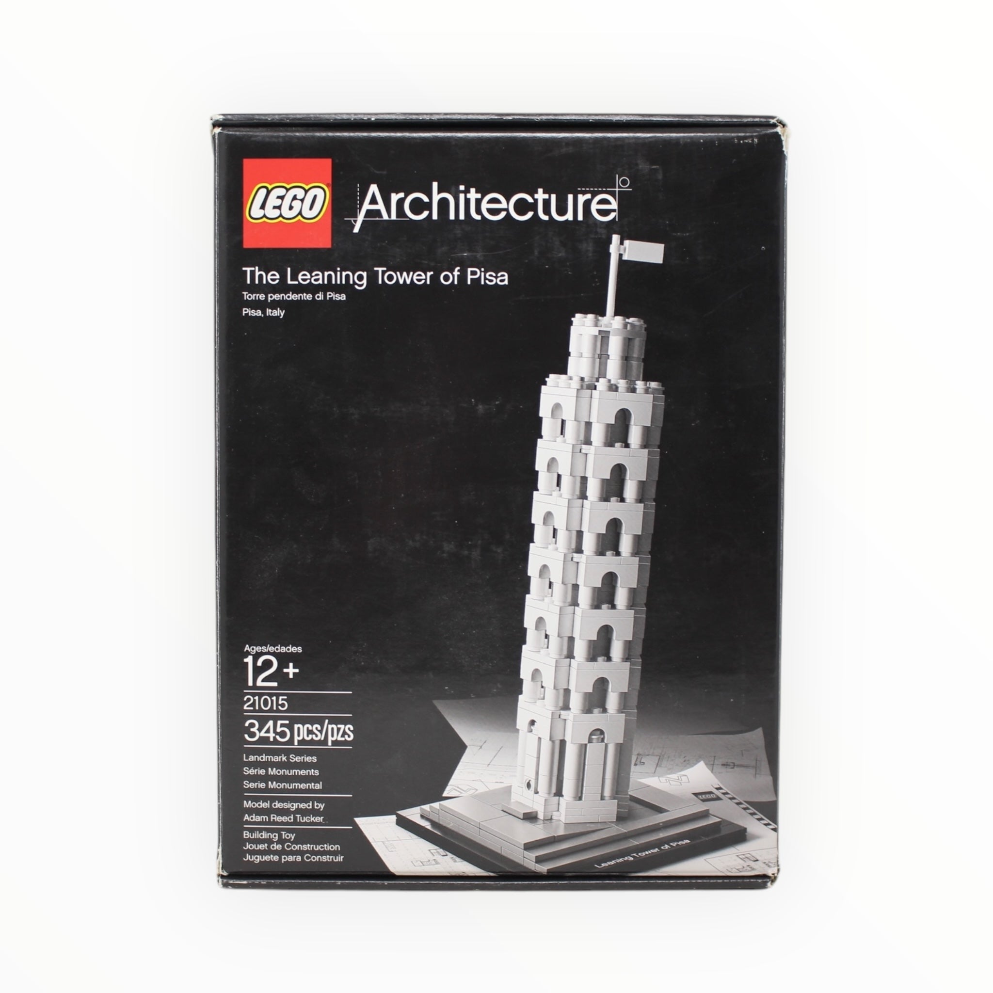 Certified Used Set 21015 Architecture The Leaning Tower of Pisa