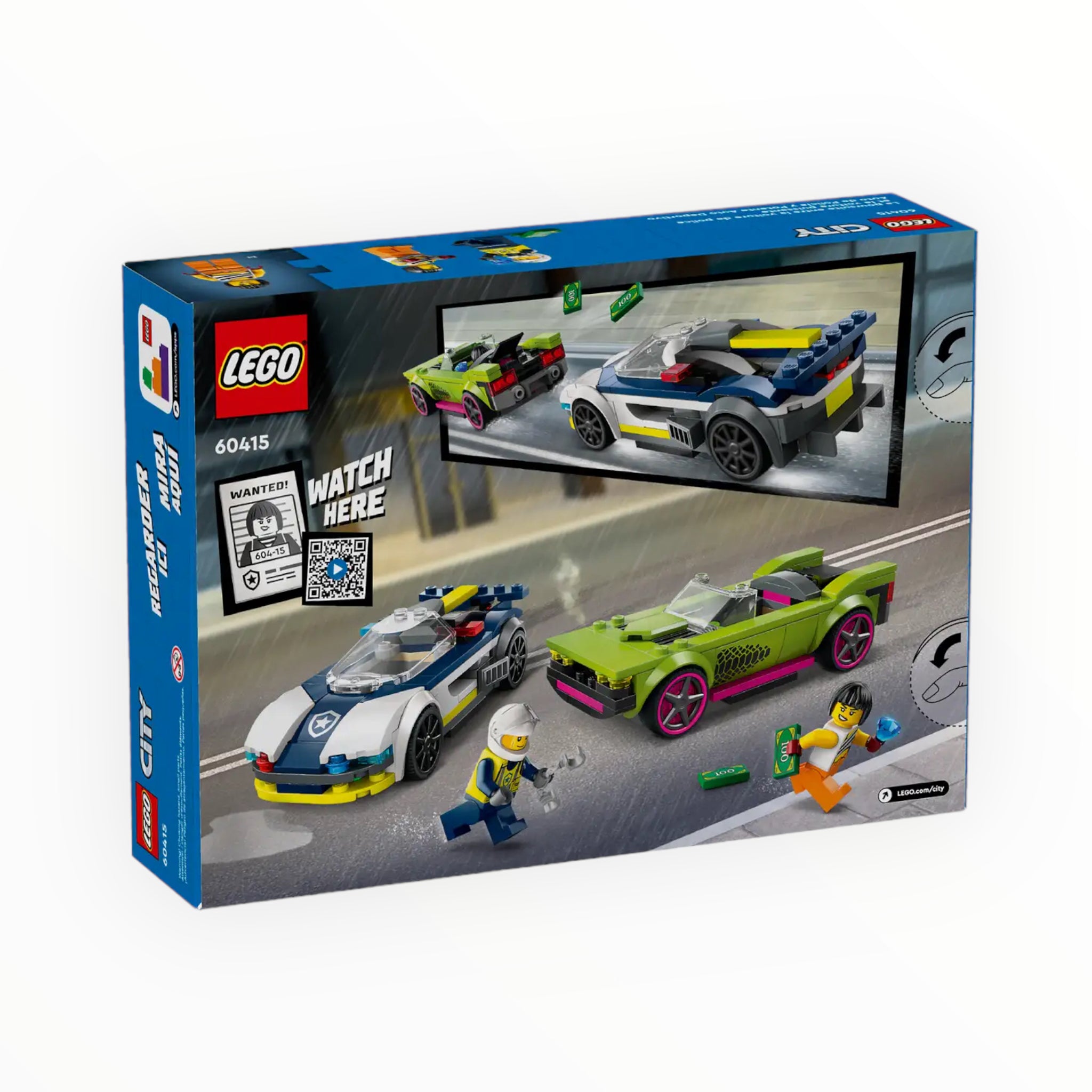 60415 City Police Car and Muscle Car Chase