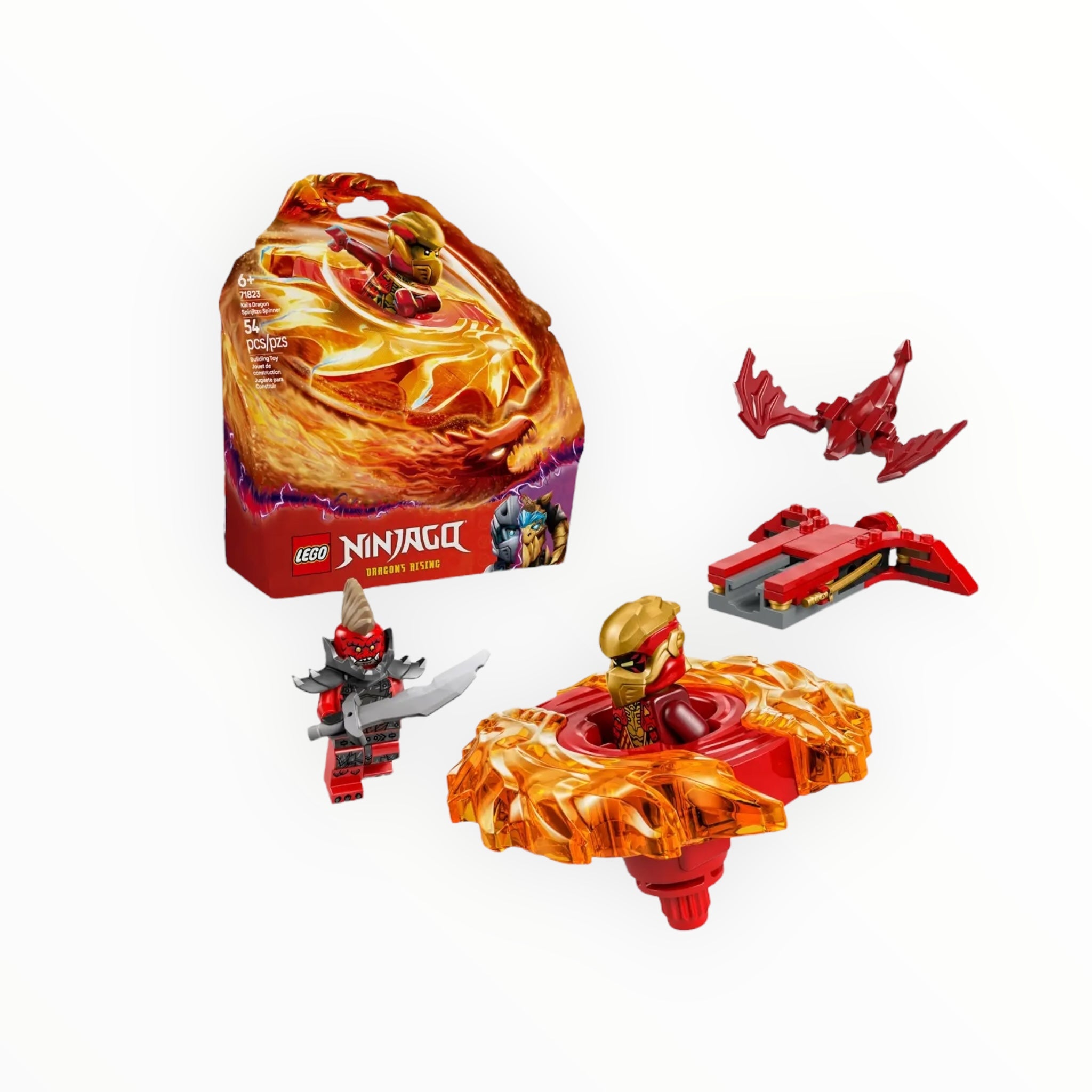 71823 Ninjago Kai’s Dragon Spinjitzu Spinner