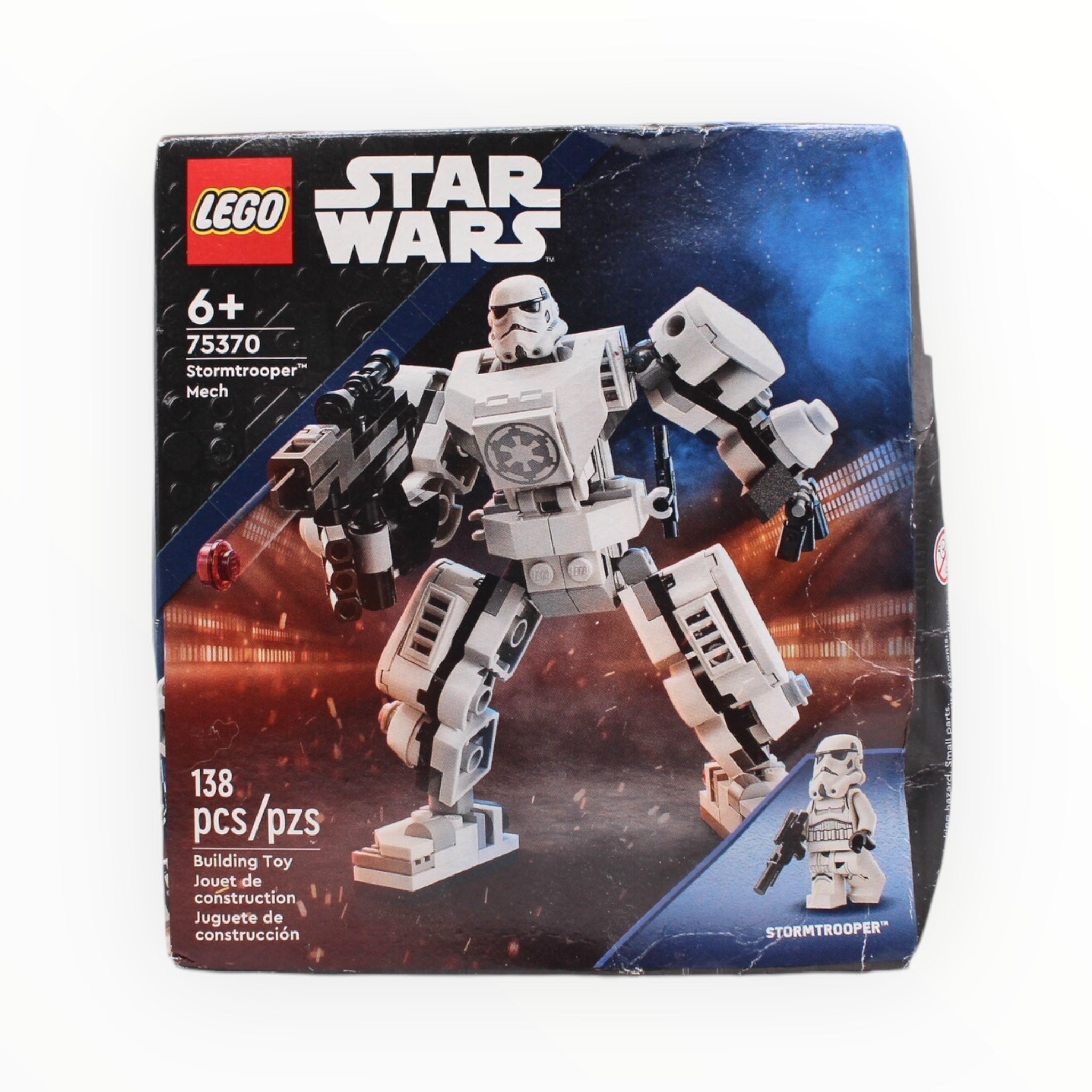 75370 Star Wars Stormtrooper Mech (damaged box)