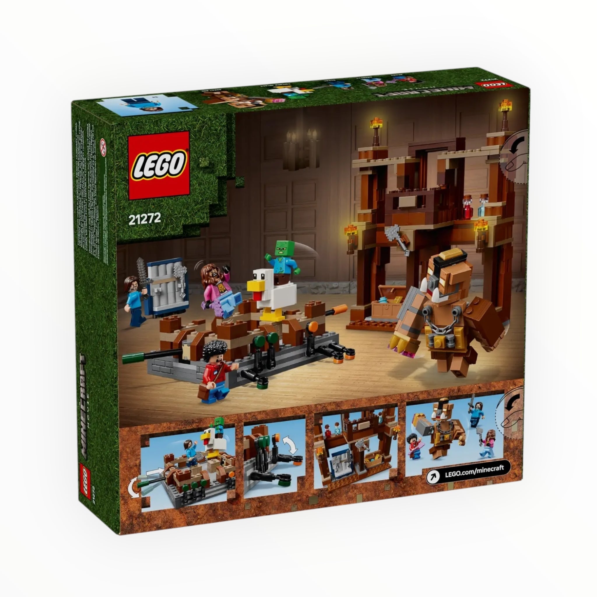 21272 Minecraft Woodland Mansion Fighting Ring