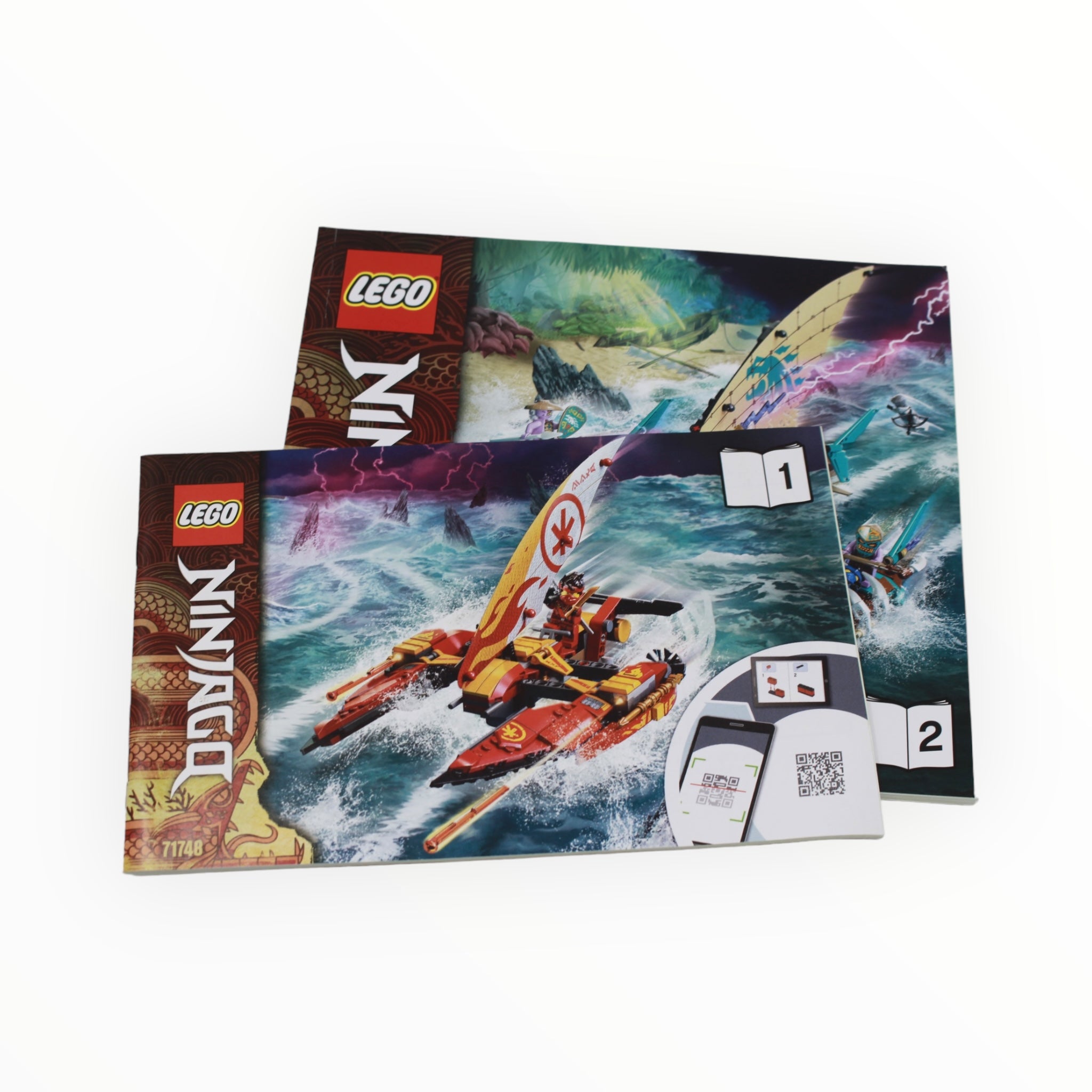 Ninjago 71748 shops Catamaran Sea Battle Set - RETIRED - Open Box, Sealed Bags