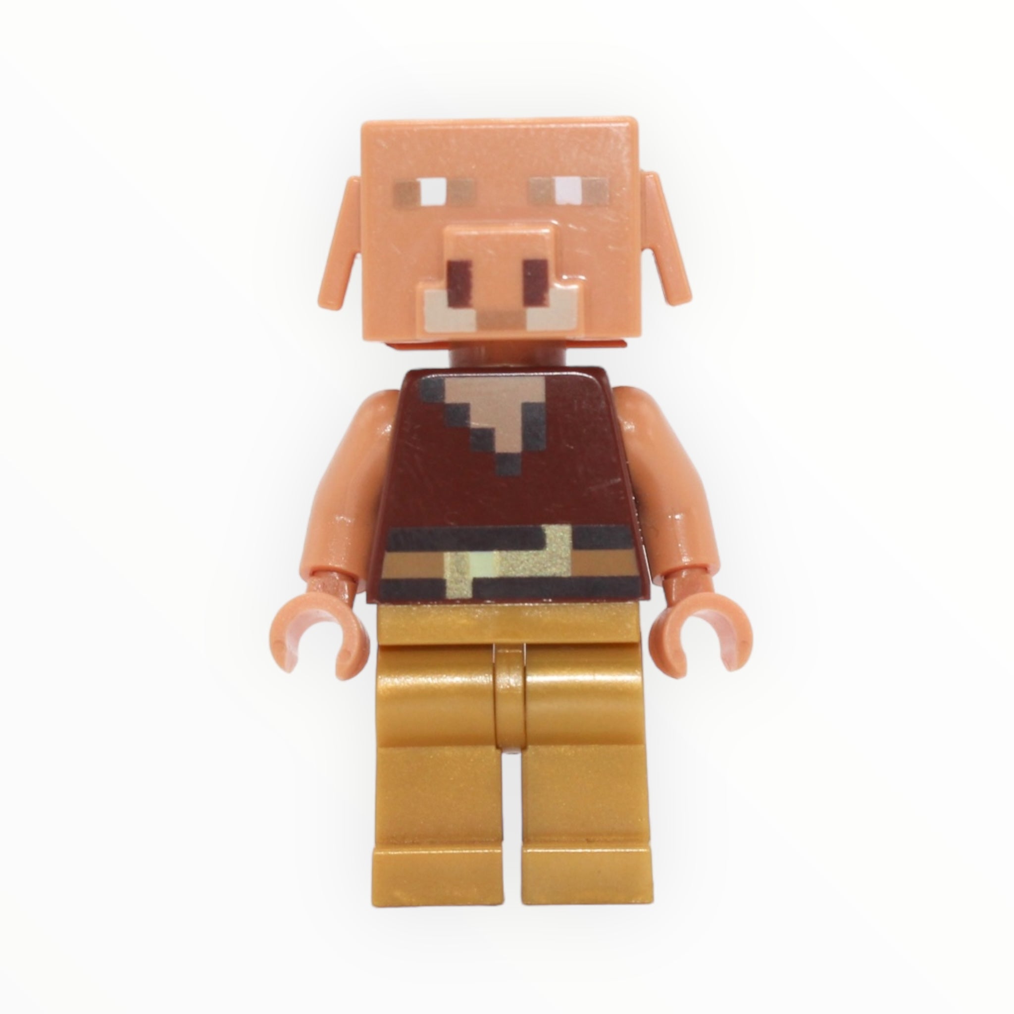 Minecraft Piglin (no armor, gold legs)