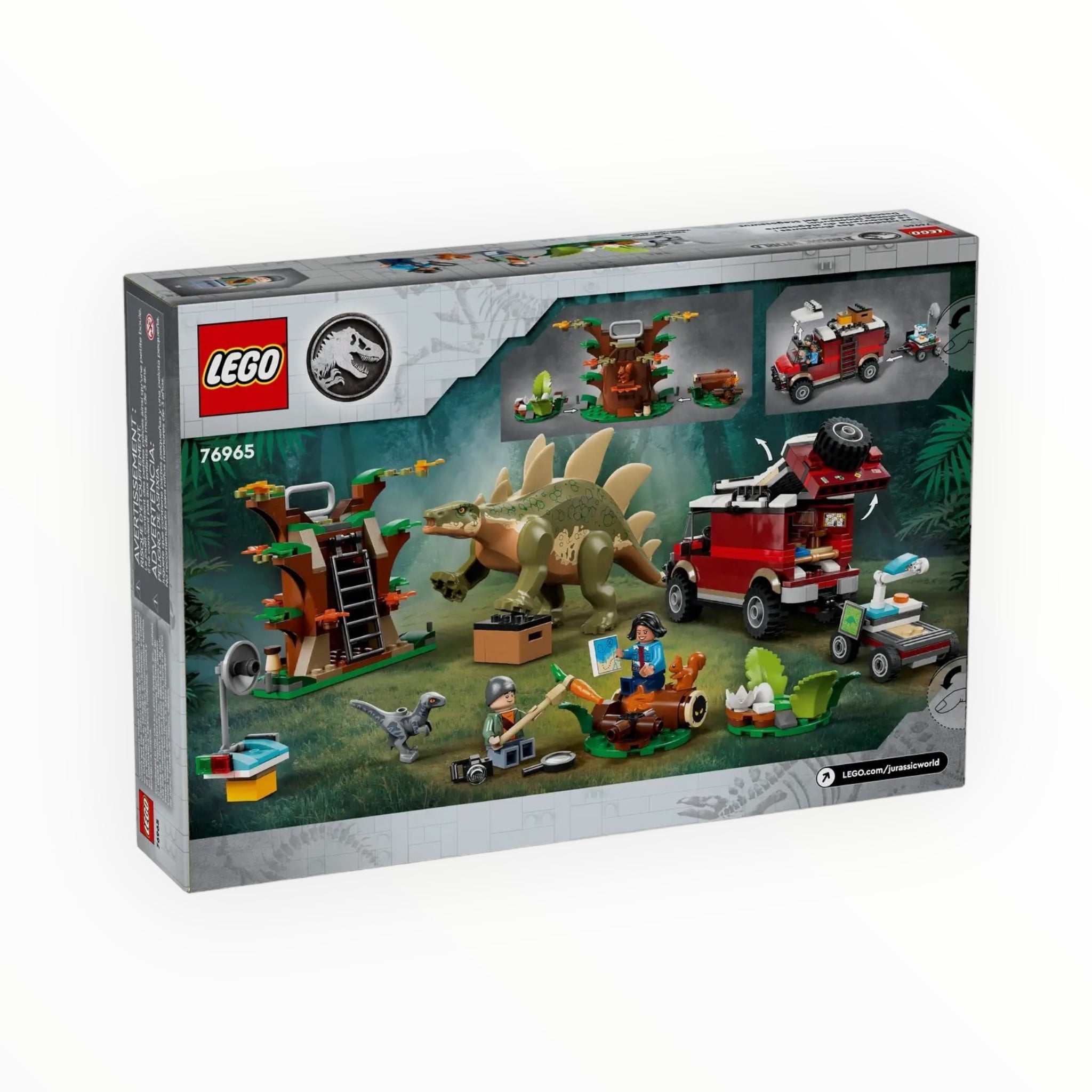 76965 Jurassic World Dinosaur Missions: Stegosaurus Discovery