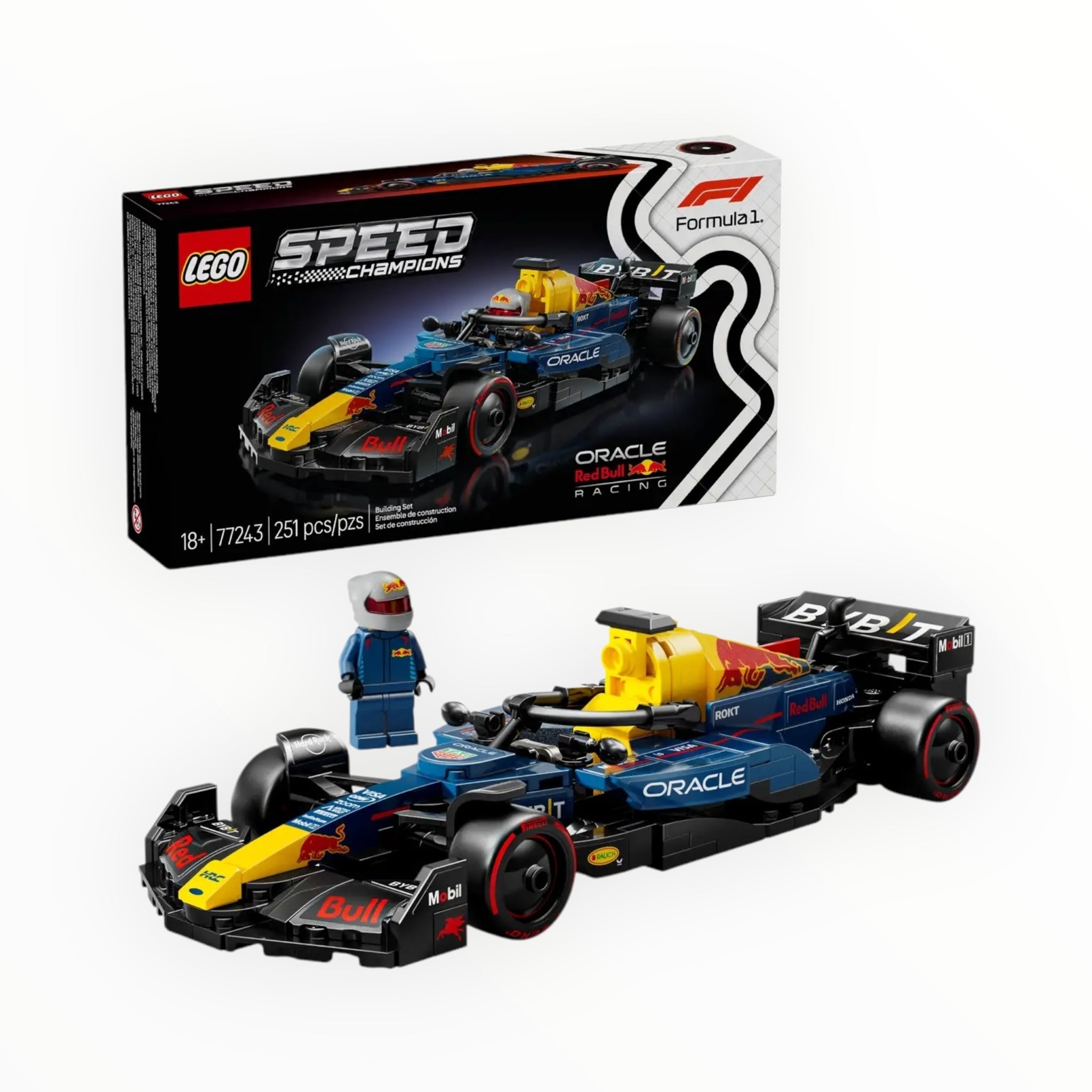 77243 Speed Champions Oracle Red Bull Racing RB20 F1 Race Car