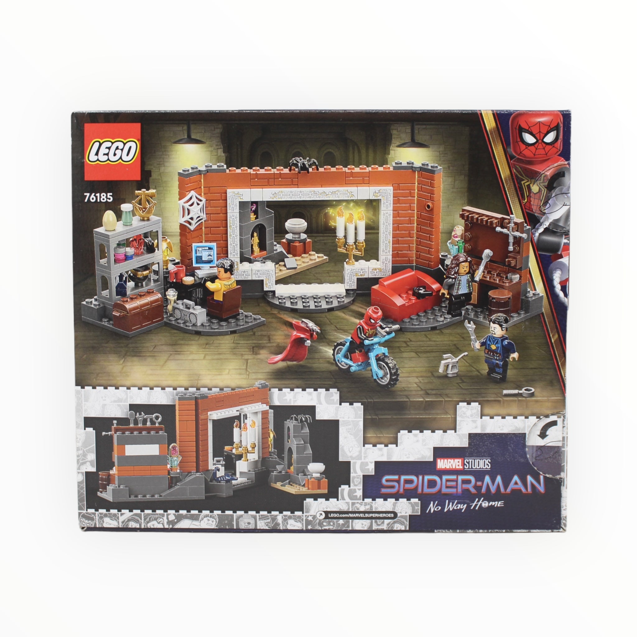 Certified Used Set 76185 Marvel Studios Spider-Man at the Sanctum Workshop