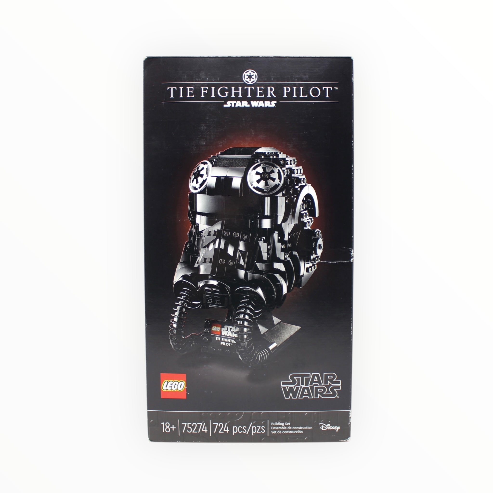 Star Wars Tie sold Fighter Pilot Helmet 75274.