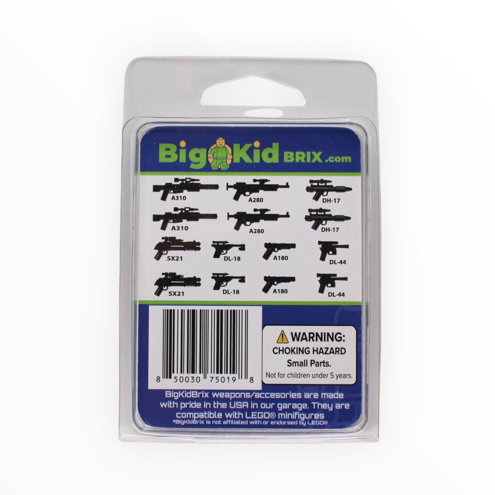 BigKidBrix Rebel Blasters (pick a pack and color)