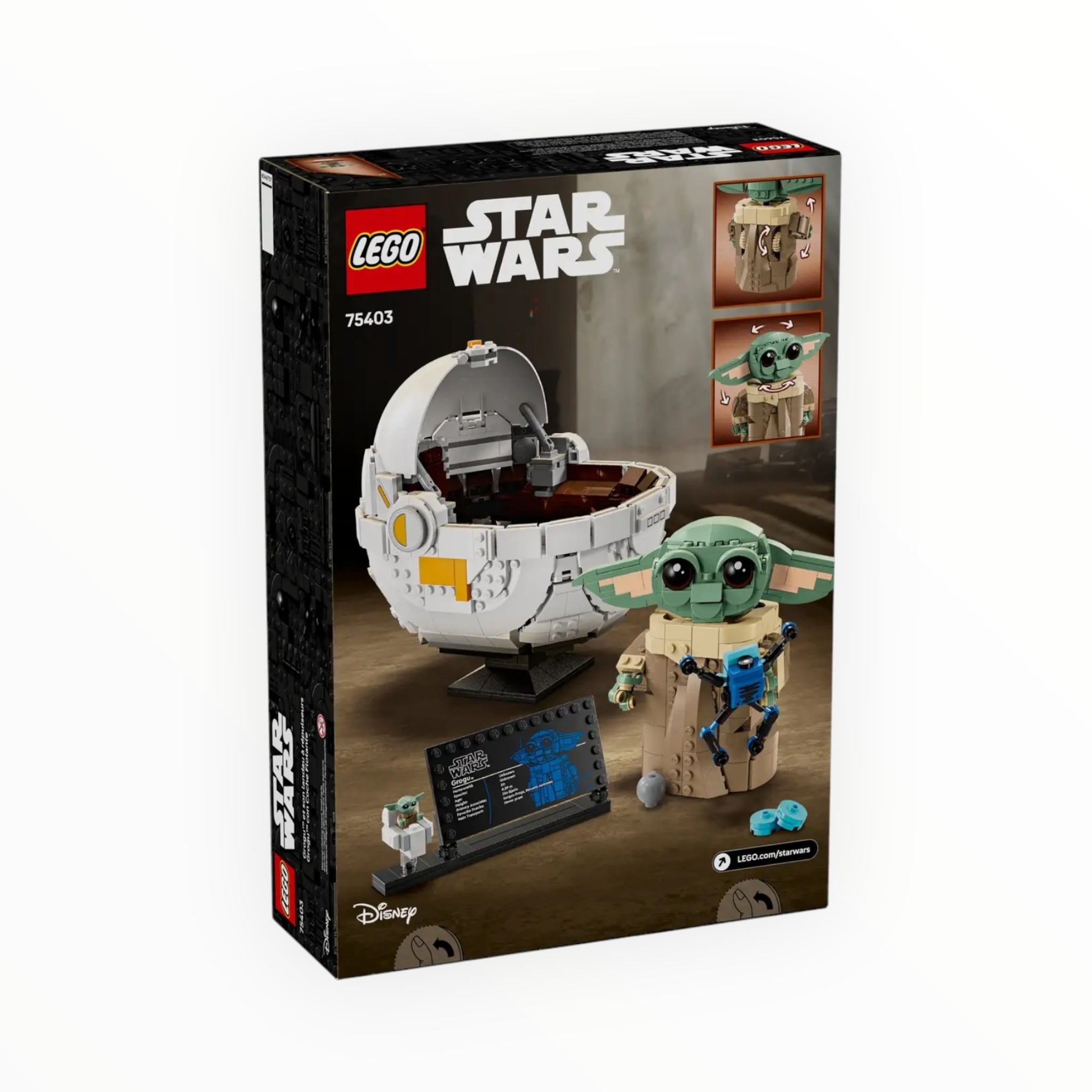 75403 Star Wars Grogu with Hover Pram