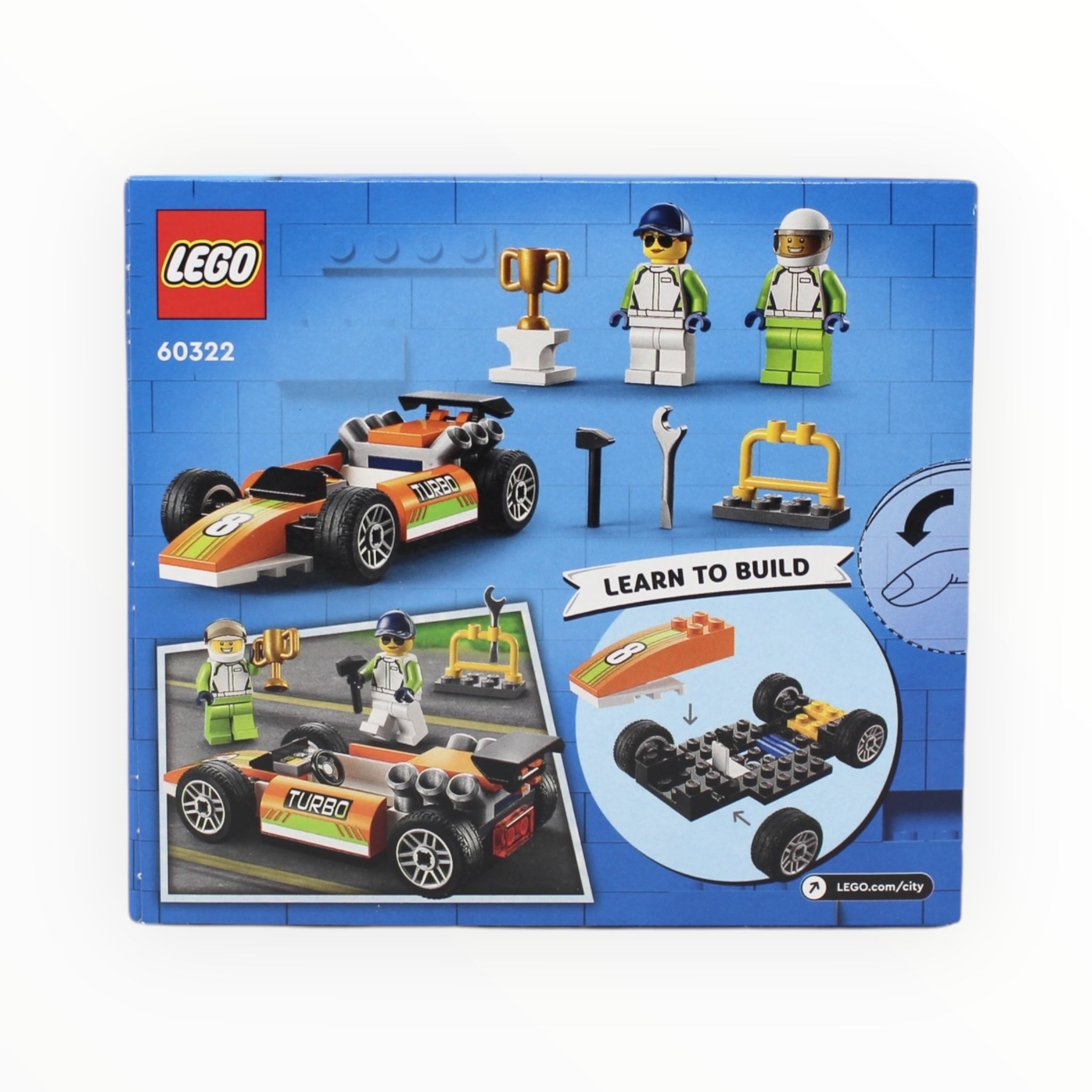 Retired Set 60322 City Race Car