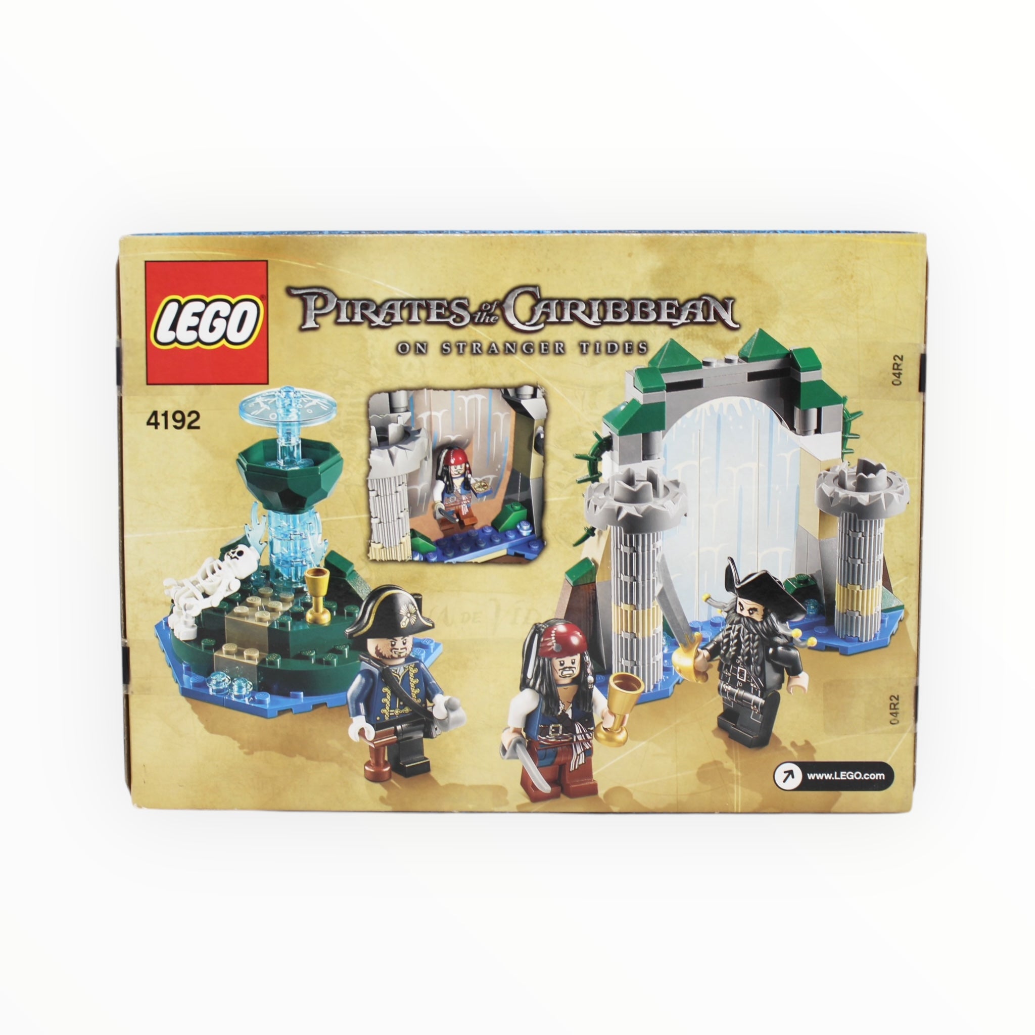 Pirates of the Caribbean selling fountain of youth set