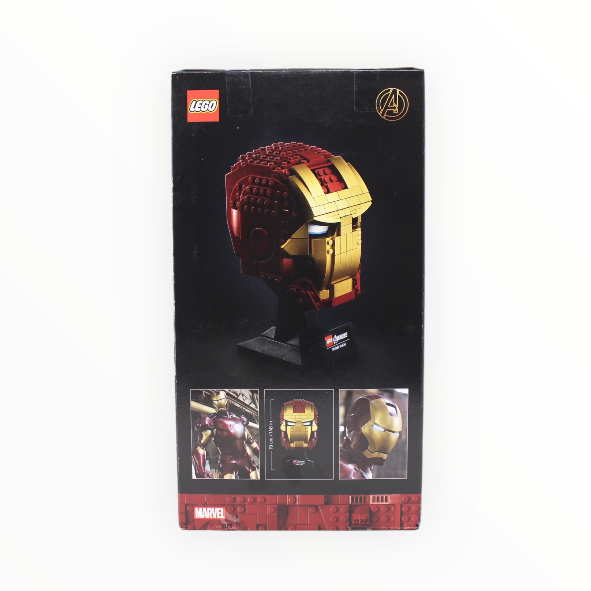 RETIRED online SET!!! 76165 Marvel Iron Man Helmet