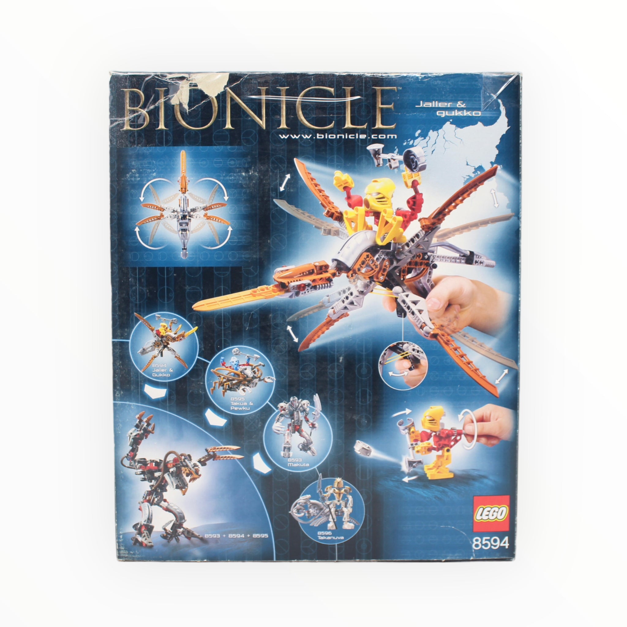 LEGO Bionicle 8594 selling Jaller and Gukko