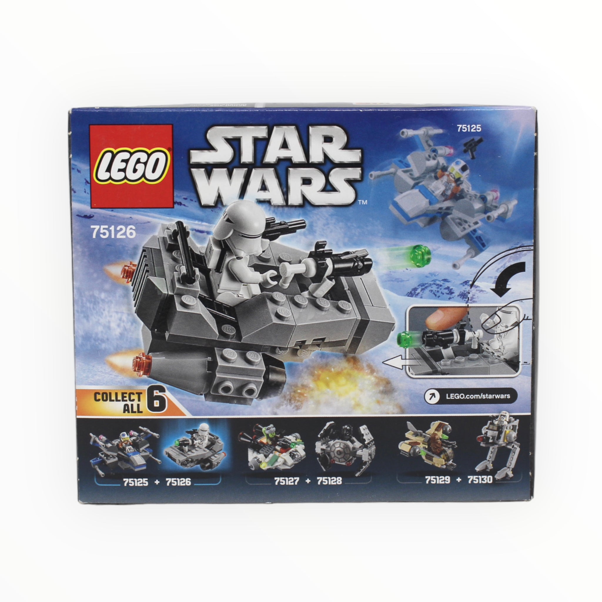 Lego first discount order snowspeeder microfighter