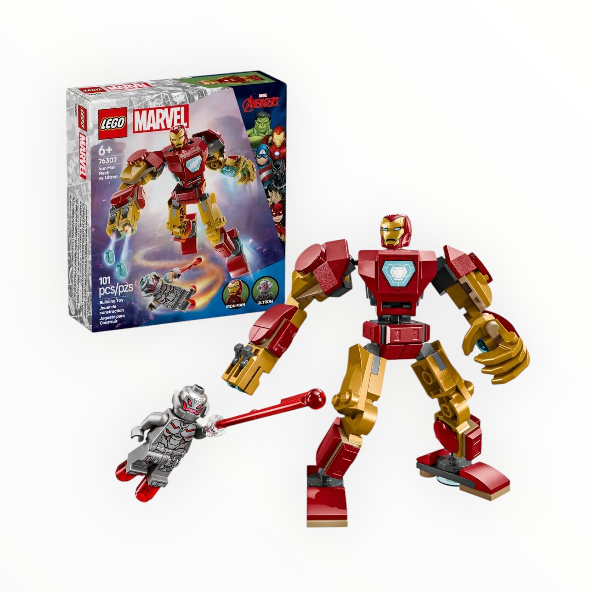 76307 Marvel Iron Man Mech vs. Ultron