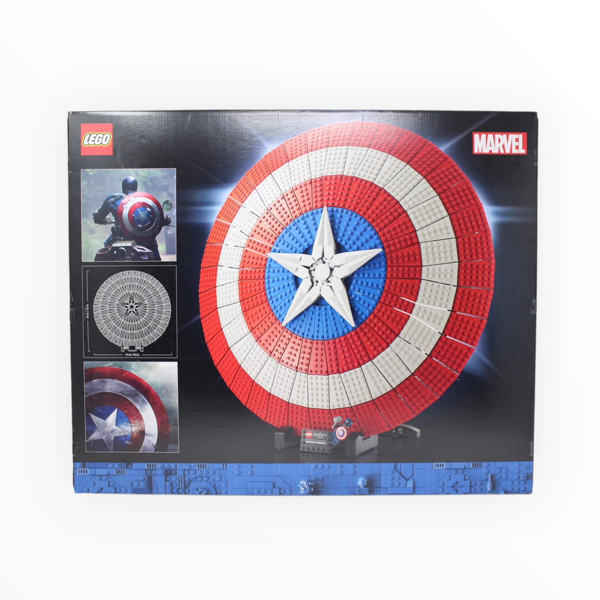 Retired Set 76262 Marvel Captain America’s Shield