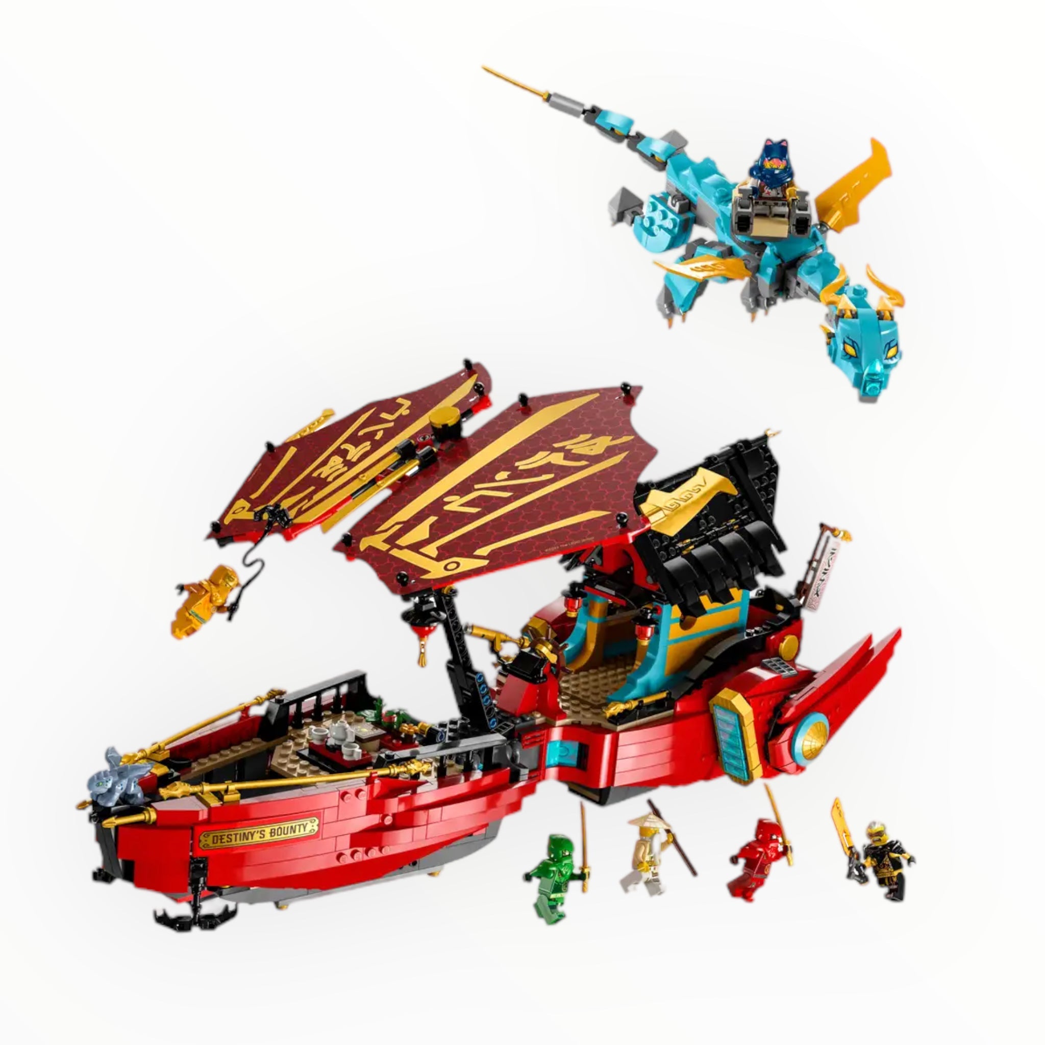 Retired Set 71797 Ninjago Destiny’s Bounty - race against time