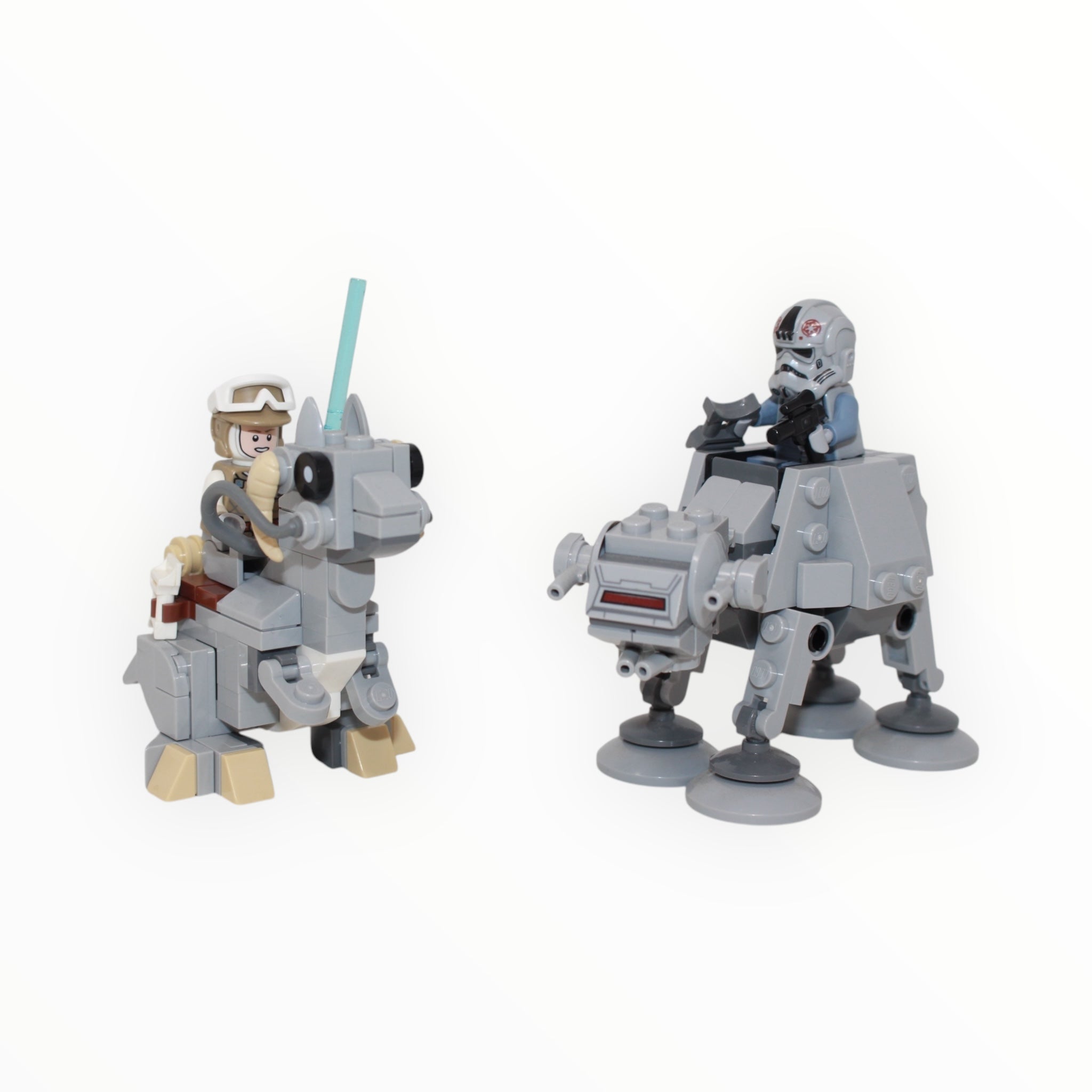 Used Set 75298 Star Wars AT-AT vs Tauntaun Microfighters